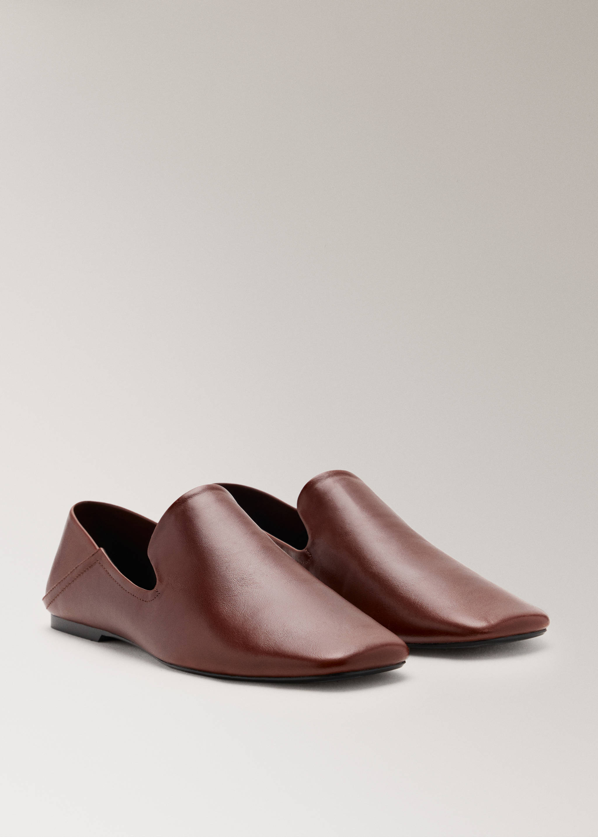 Leather loafers - Medium plane