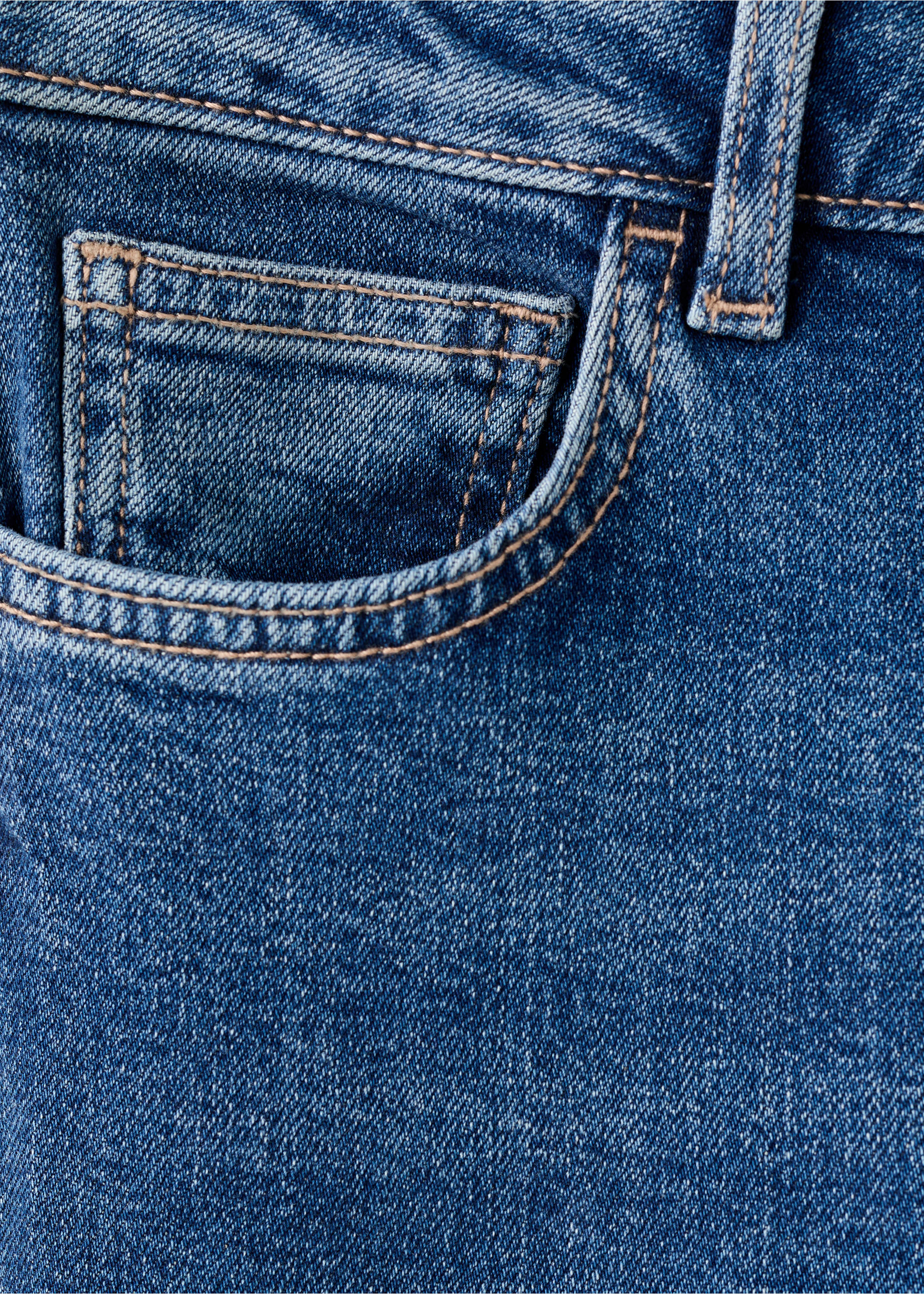 Jean low waist flare - Détail de l'article 0, Bleu foncé. Ref: 37001446-00.