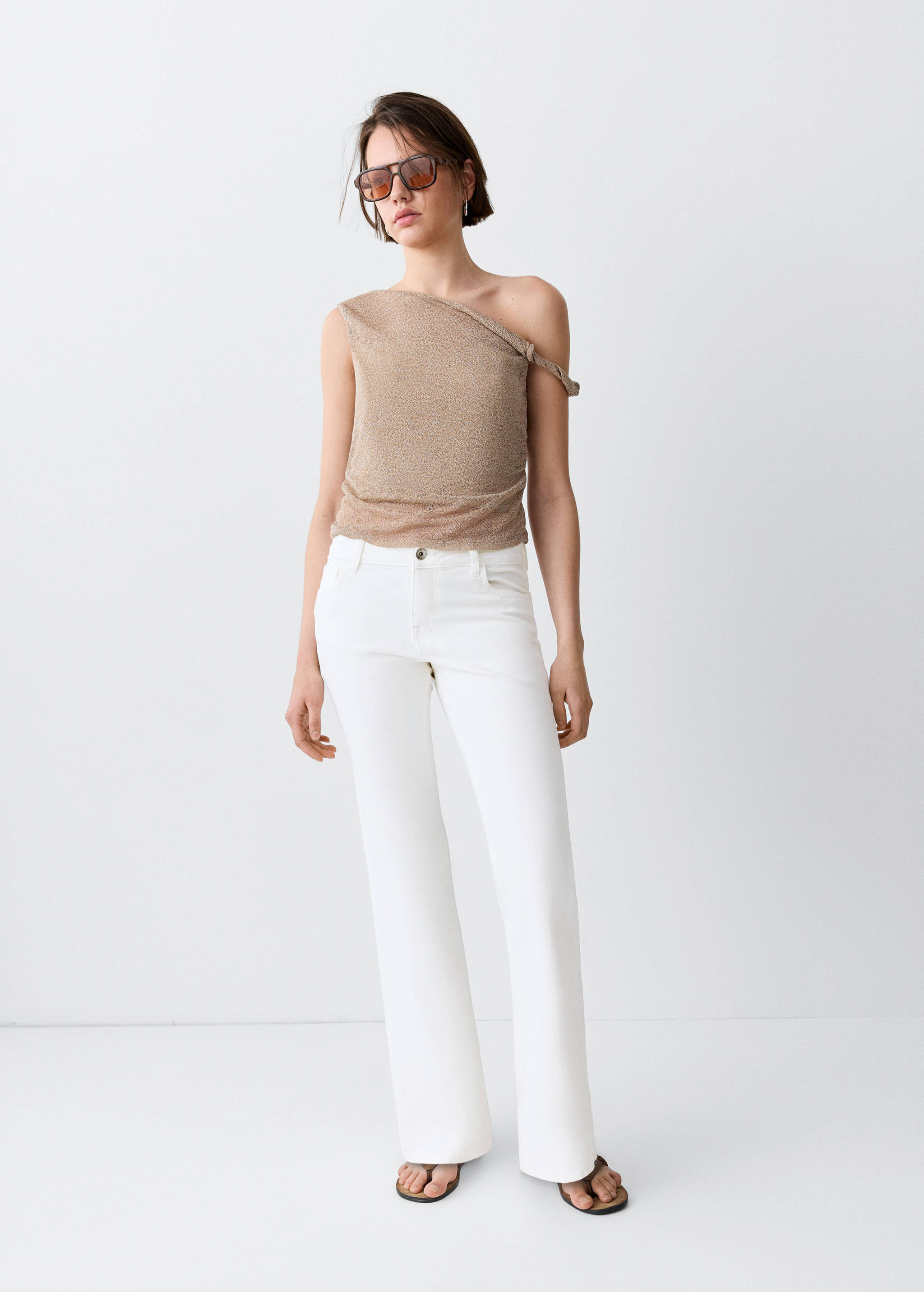 Flare jeans regular waist - General plane