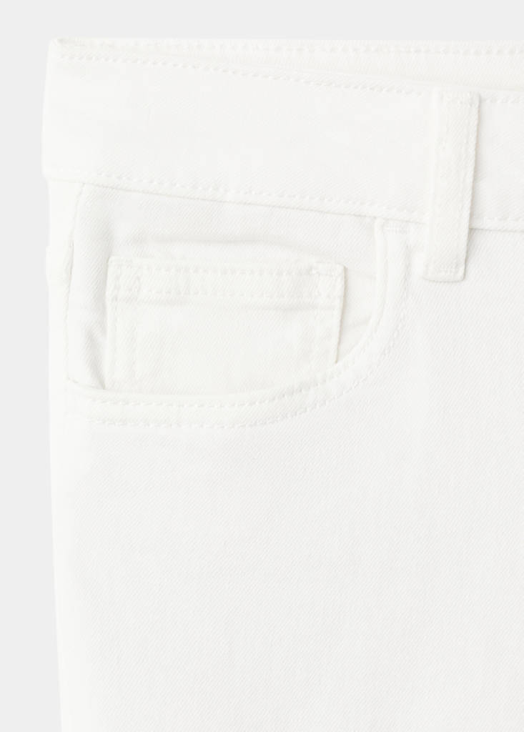 Flare jeans regular waist — White