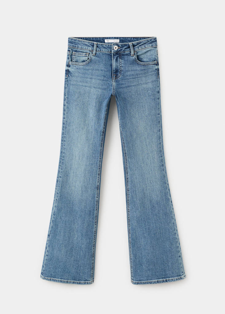 Flare jeans regular waist — Medium Vintage Blue