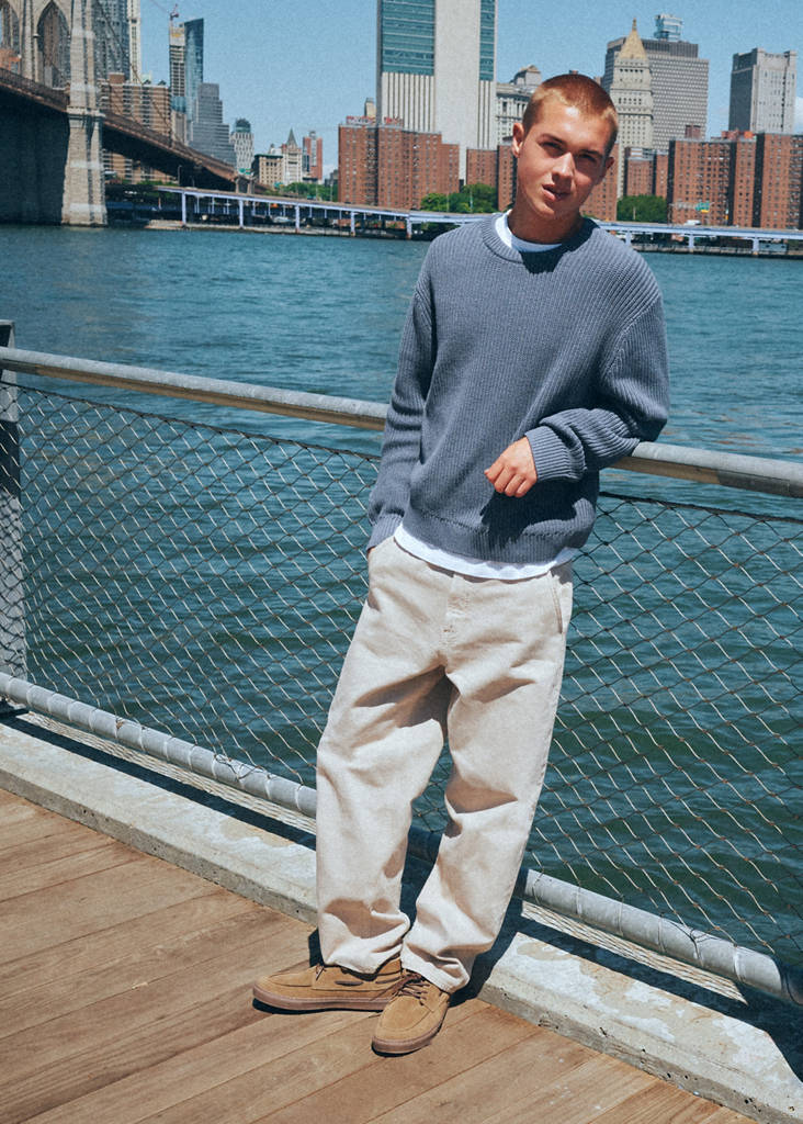 Regular-fit jeans — Beige