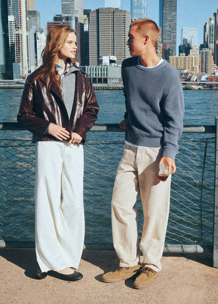 Regular-fit jeans — Beige