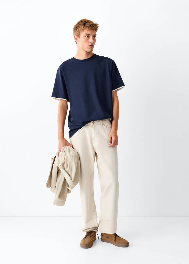 Regular-fit jeans — Beige