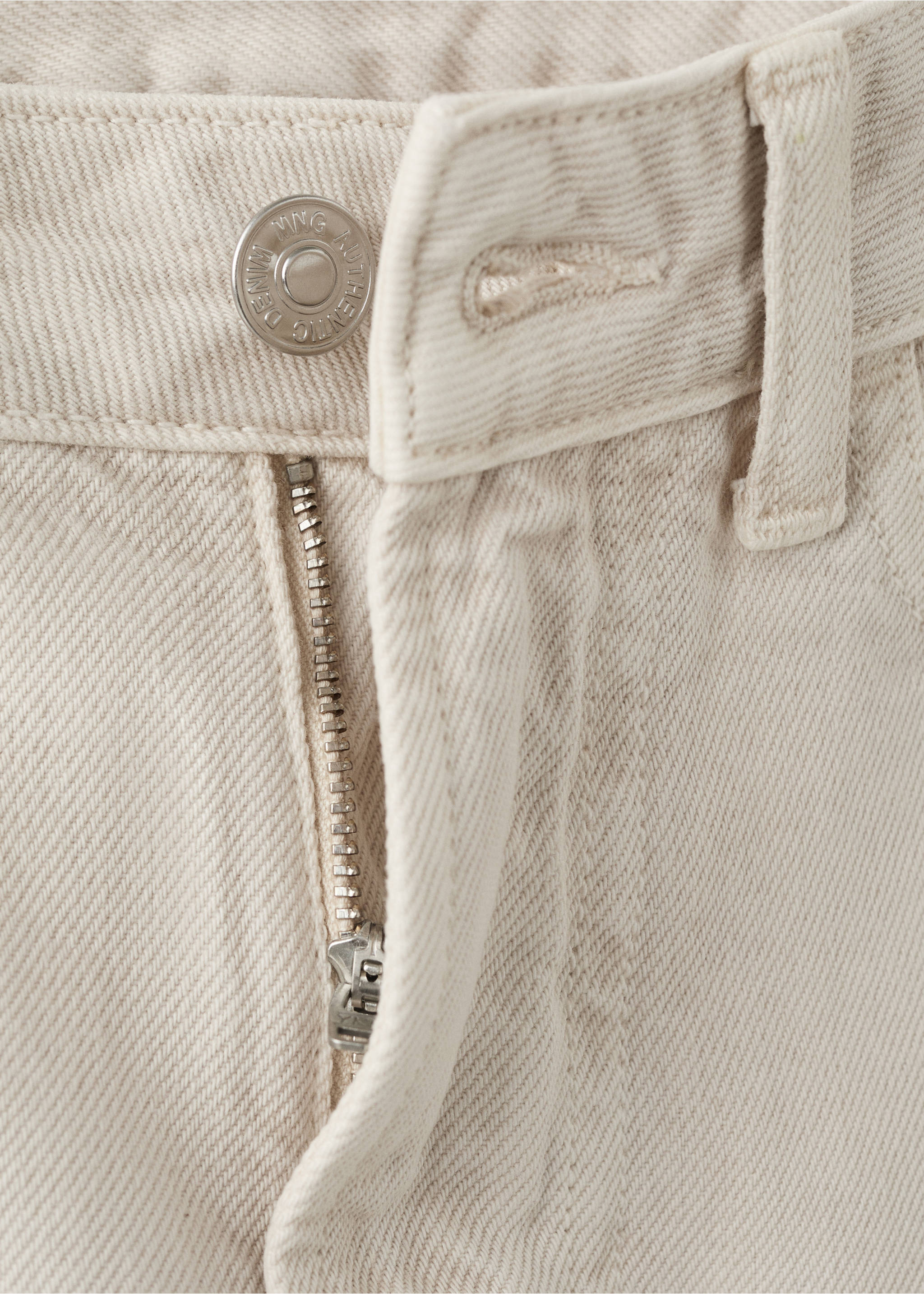 Regular-fit jeans - Details of the article 0, Beige. Ref: 37001471-00.