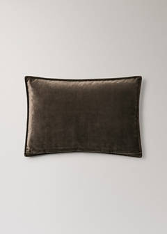 Velvet cushion cover 40x60 cm — Brown 5