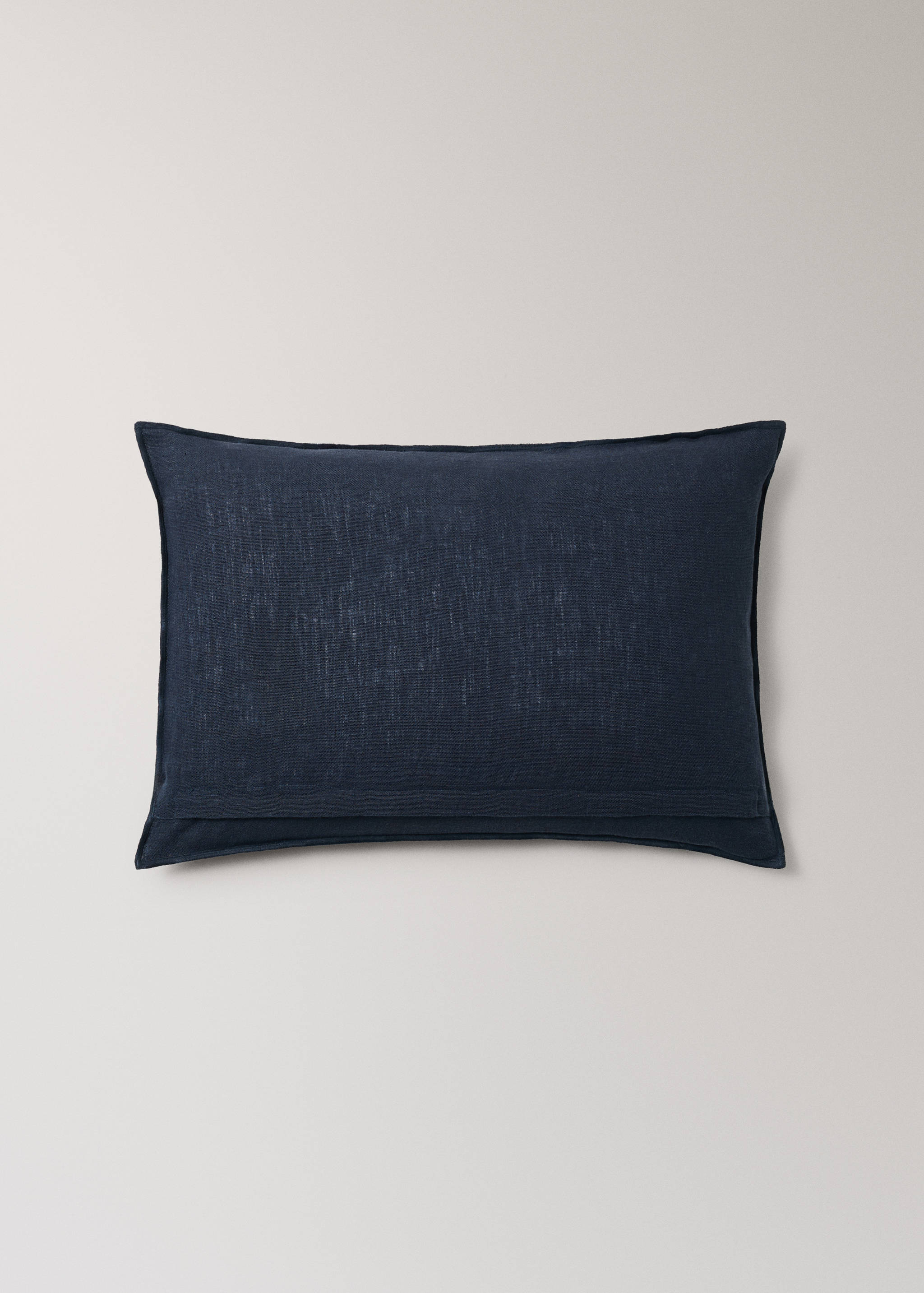 Two-tone linen cushion cover 30x50 cm - Details of the article 3