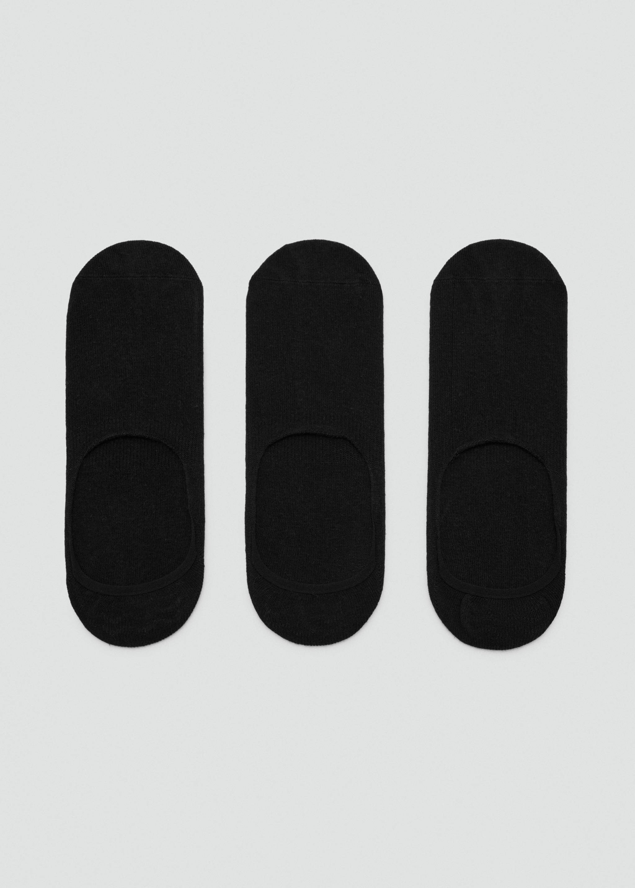 3-pack of invisible socks - Article without model
