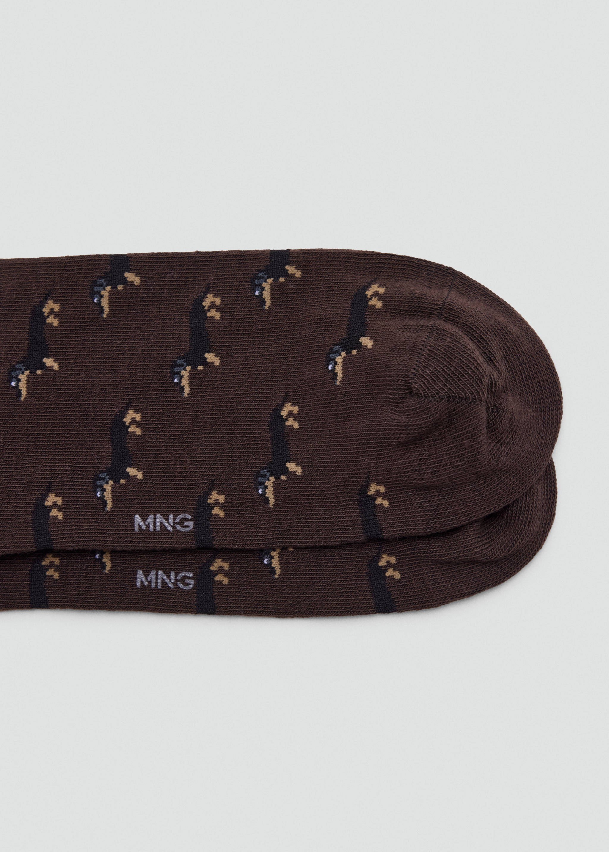 Baumwollsocken mit Hundemuster - Detail des Artikels 0