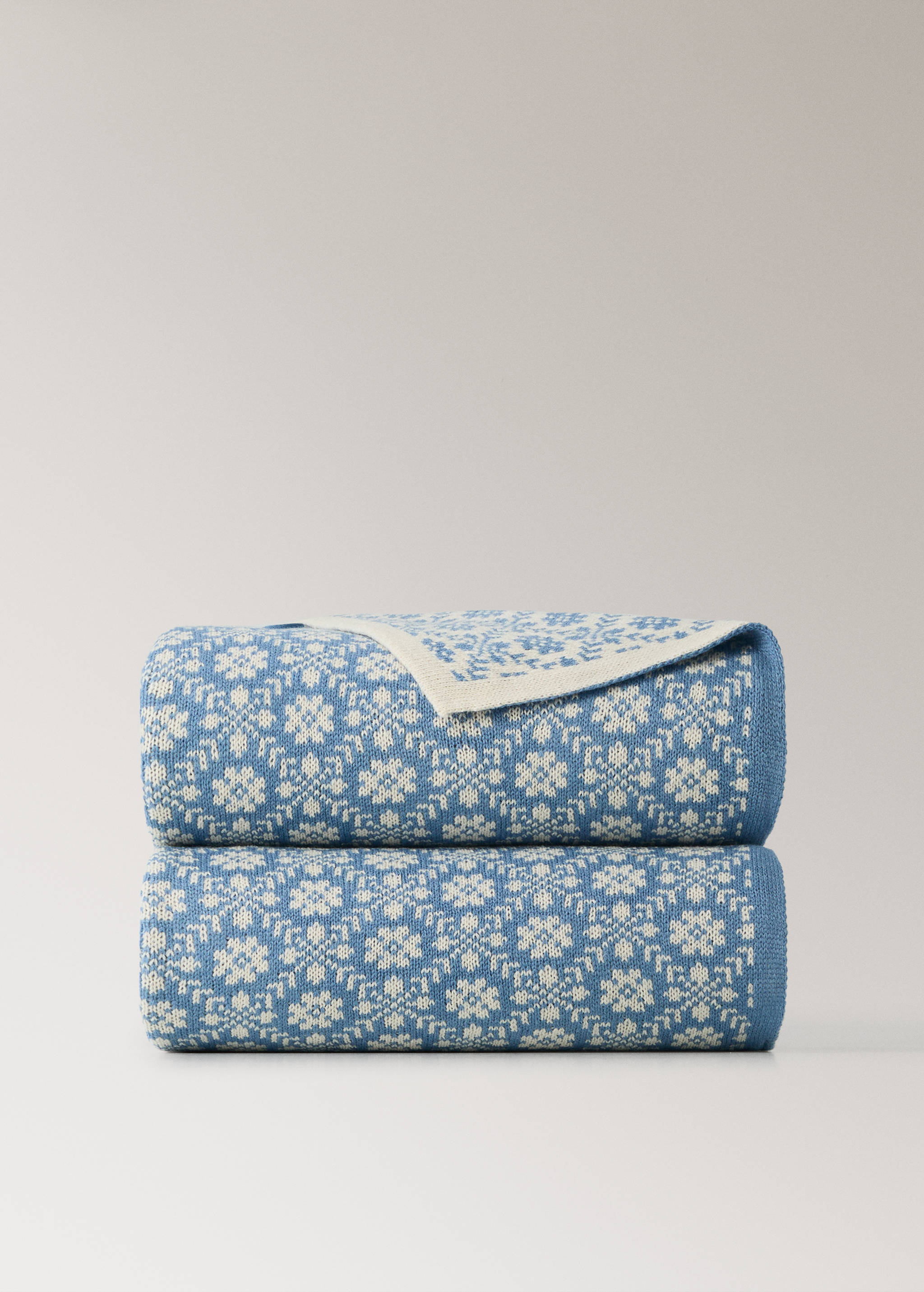 Decke/plaid jacquard - Artikel ohne Model