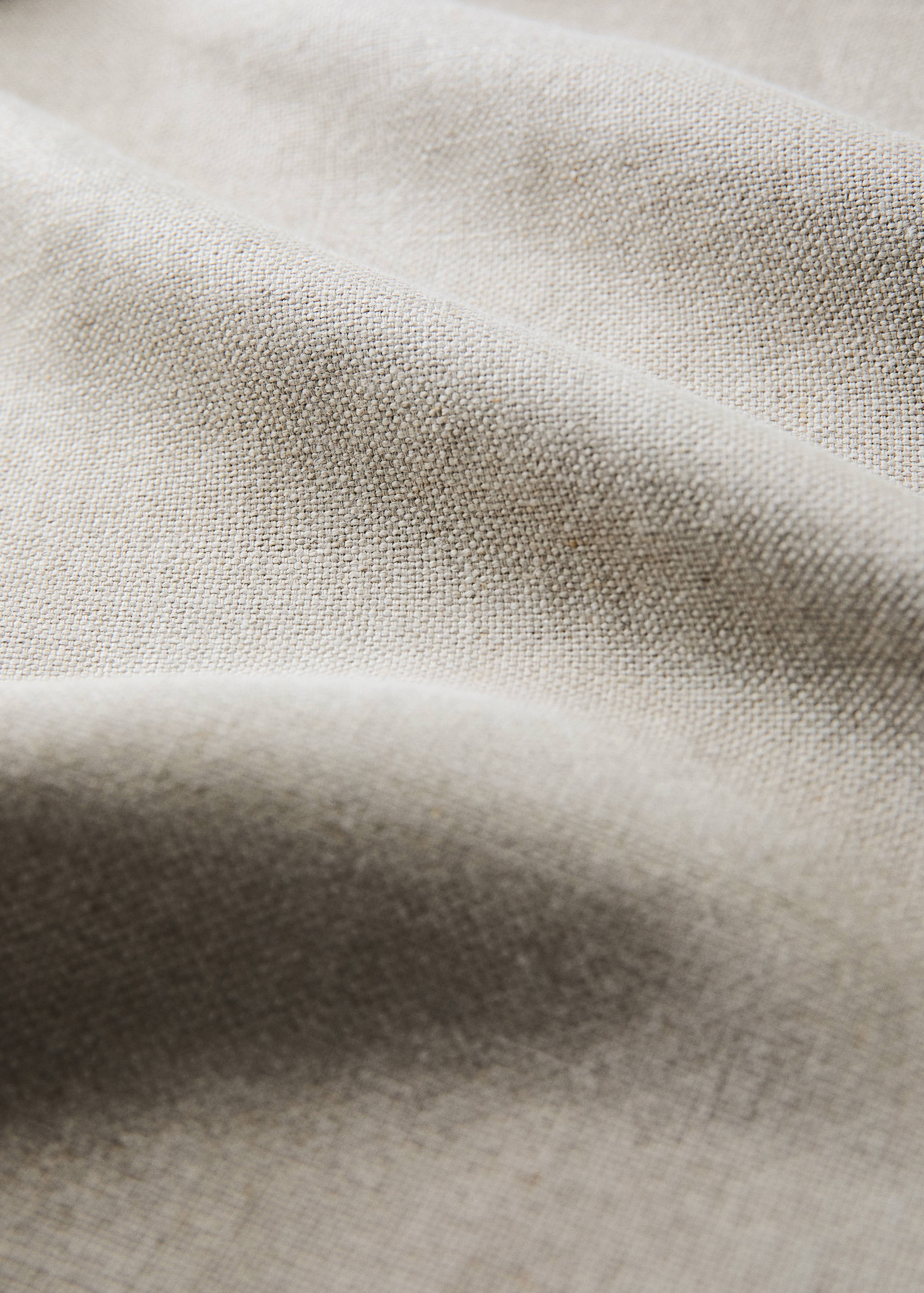 100% linen curtain with high opacity - Details of the article 1
