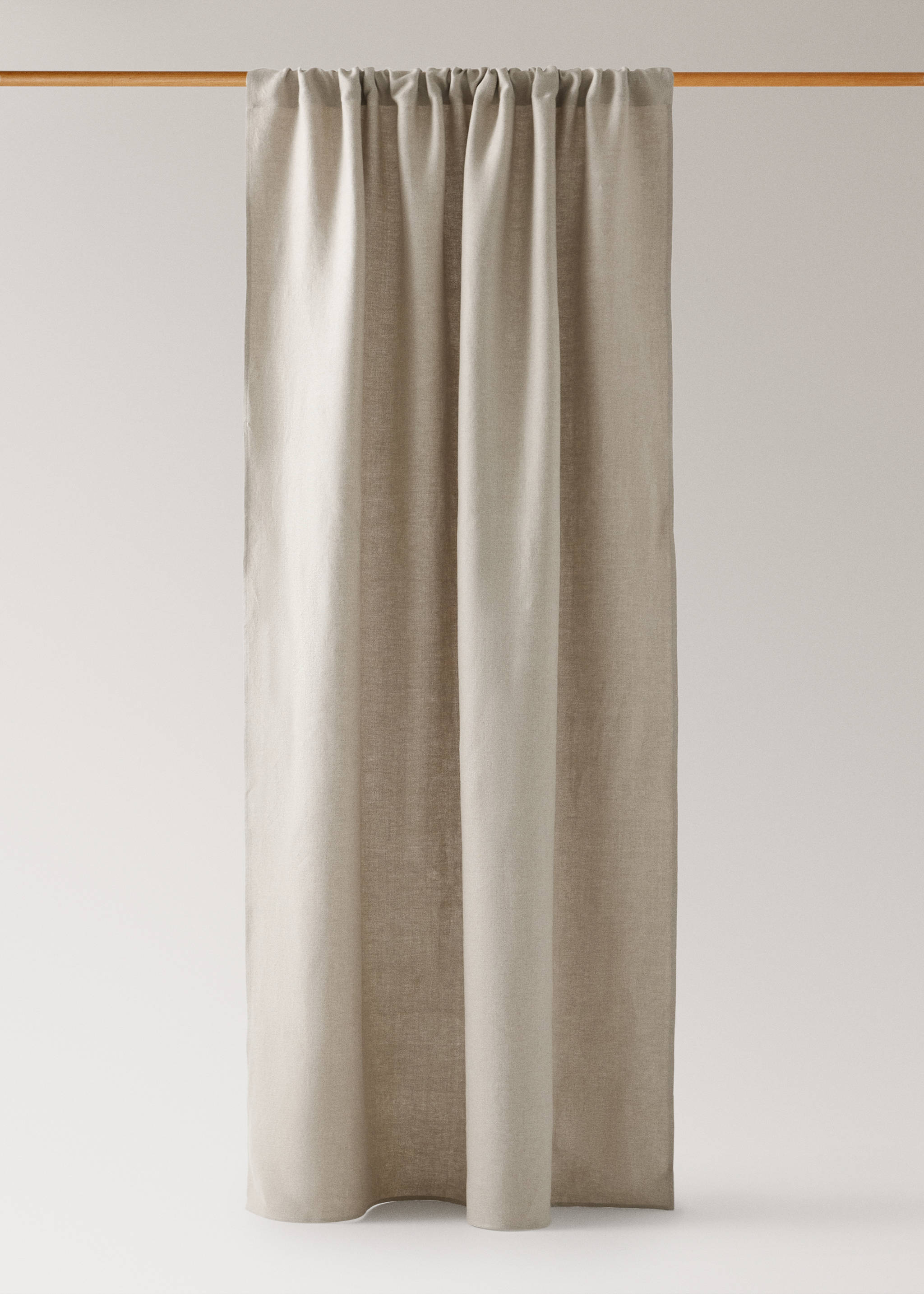 100% linen curtain with high opacity - Article without model