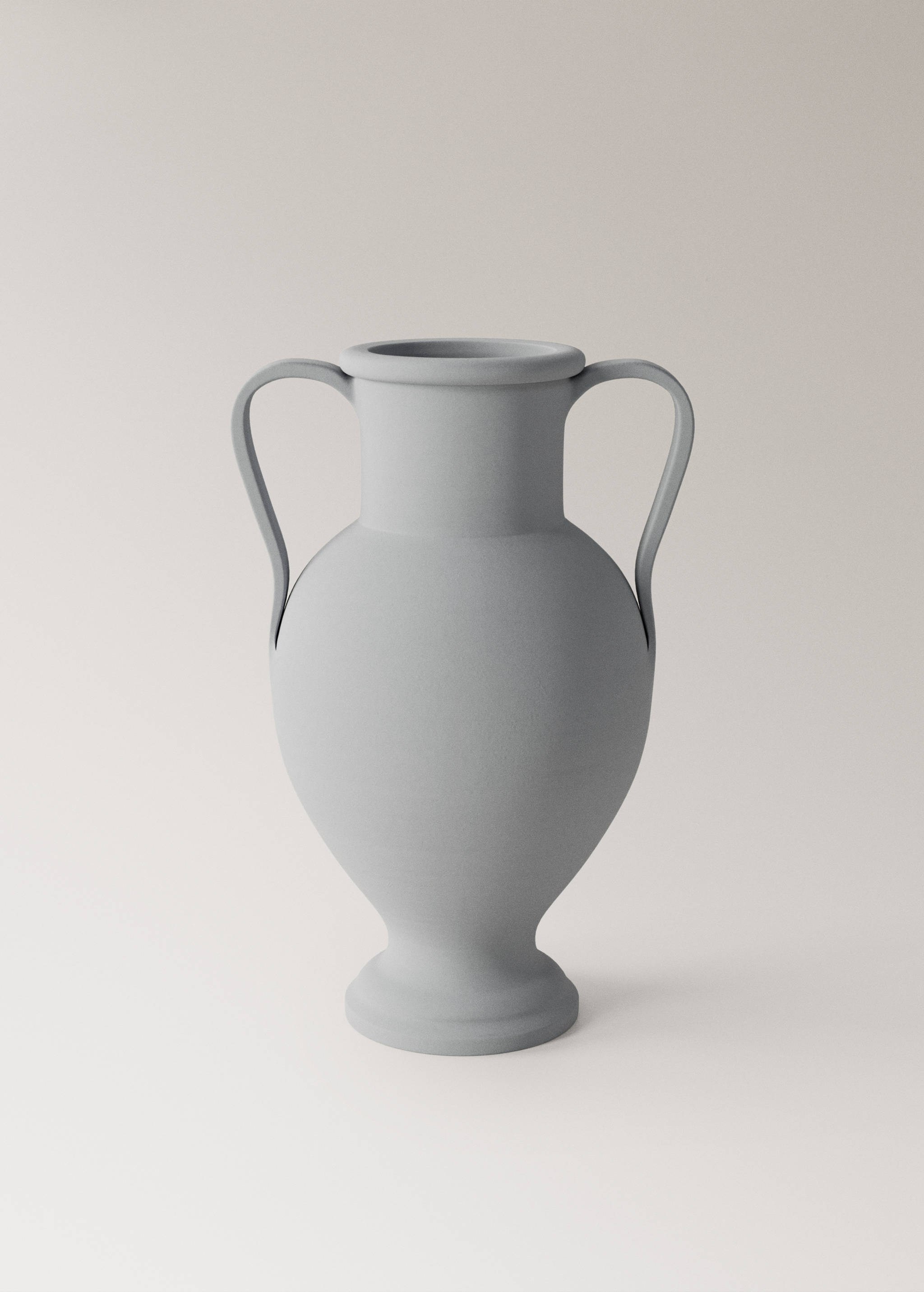Terracotta vase with handles - Article without model