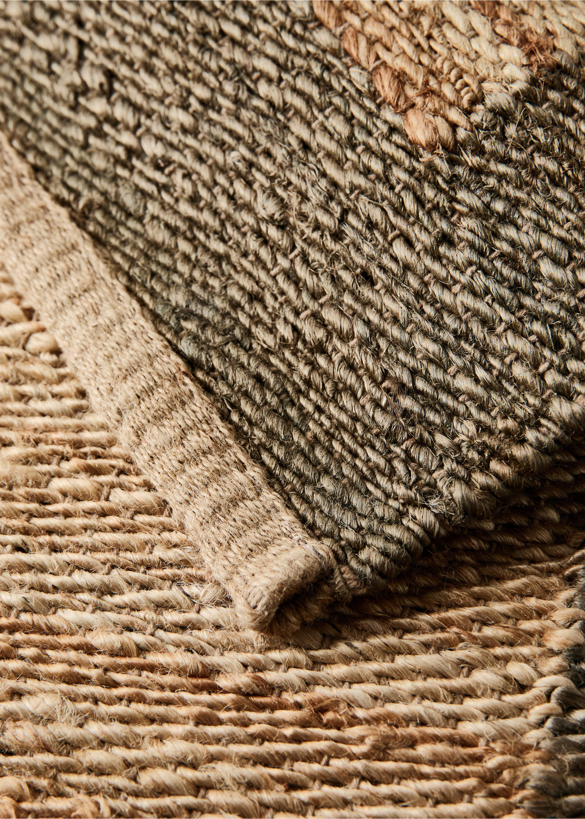 Paillasson à bordure contrastée - Détail de l'article 2, Beige. Ref: 37001531-00.