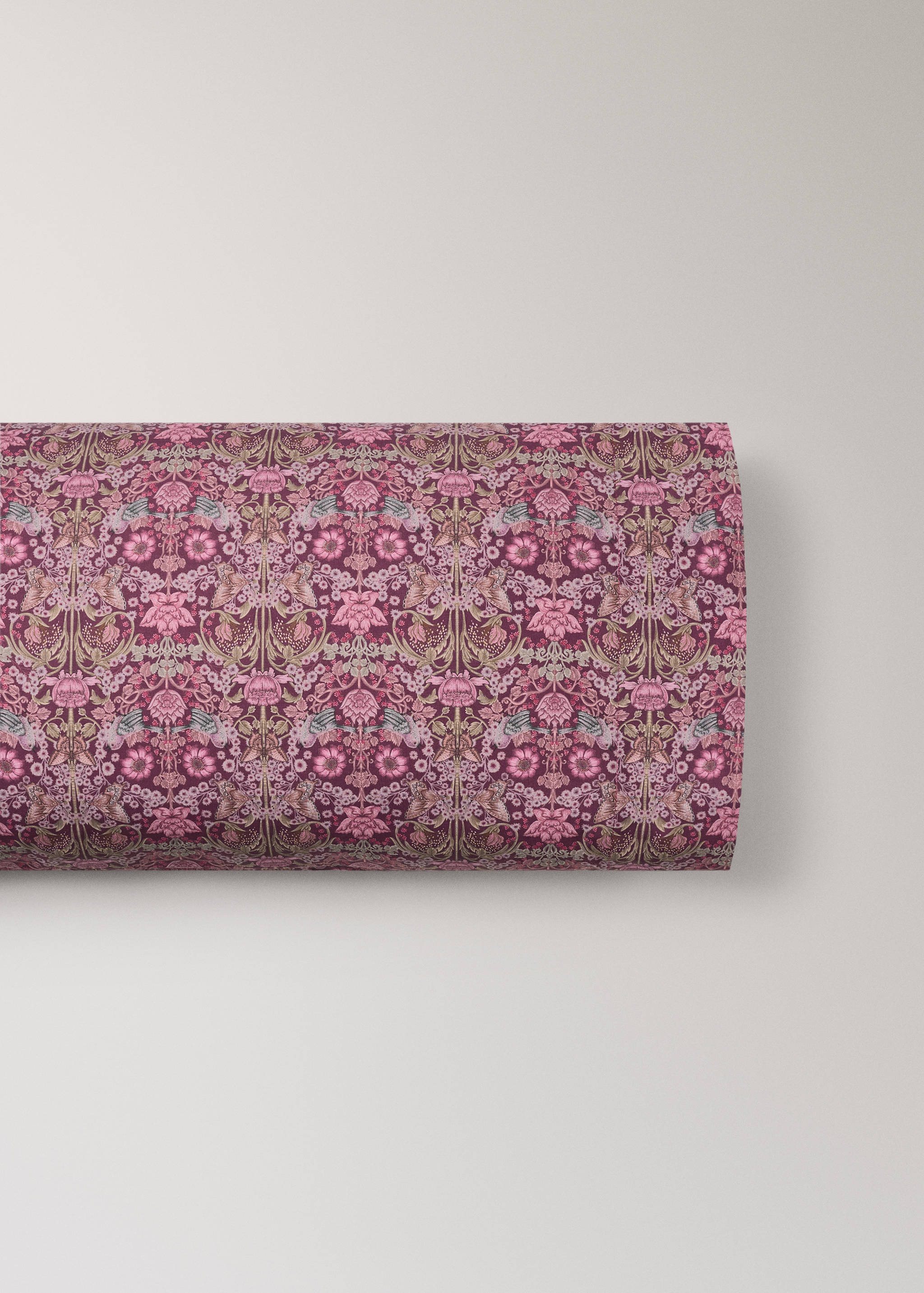 Taie d’oreiller en imprimé fleuri 45x110 cm - Article sans modèle