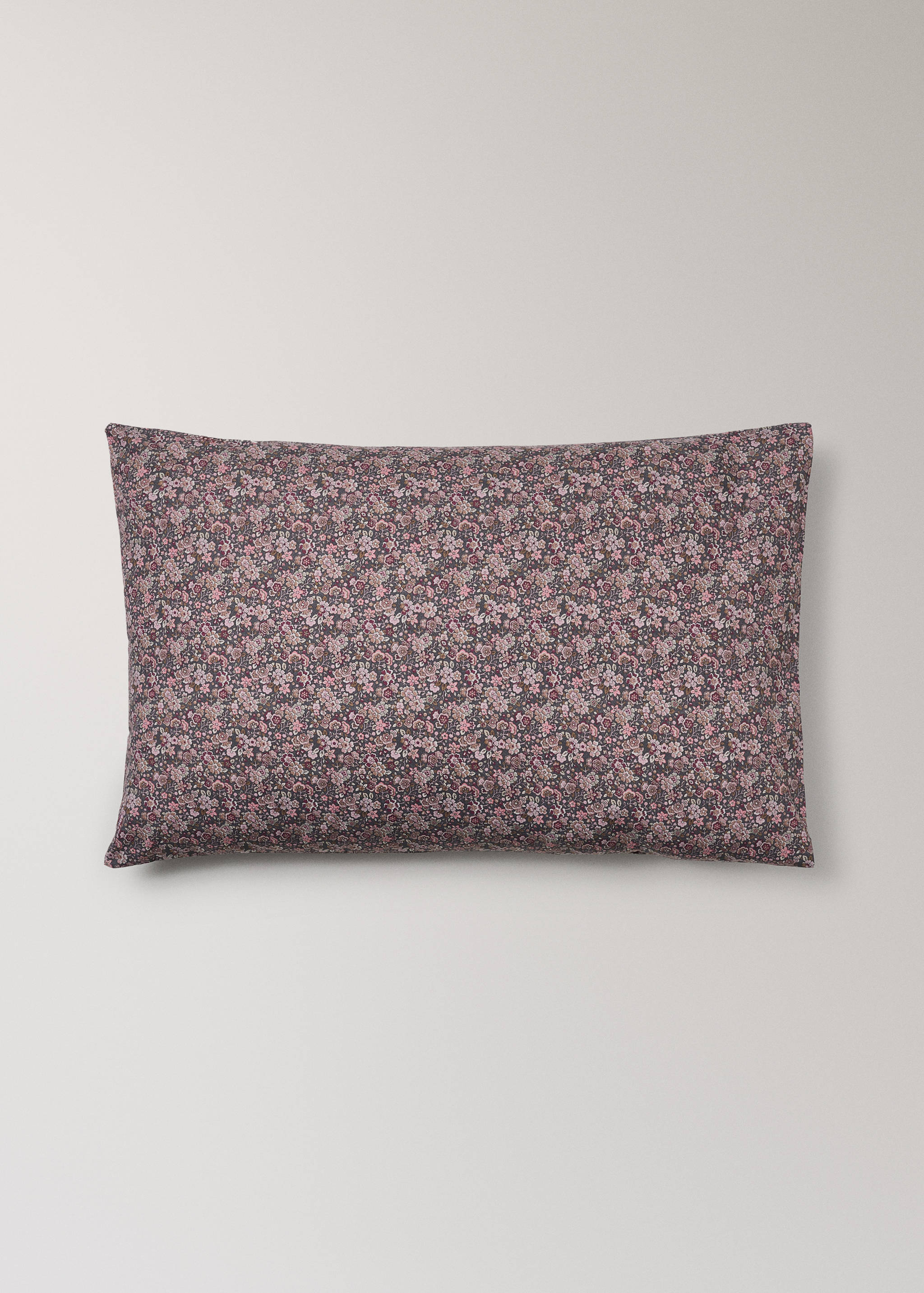 100% cotton floral pillowcase 50x75 - Article without model