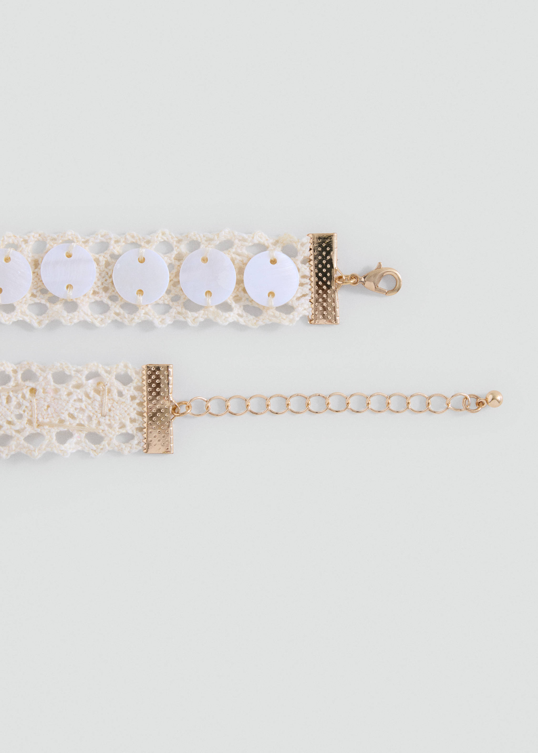 Col crochet détails perles - Détail de l'article 1