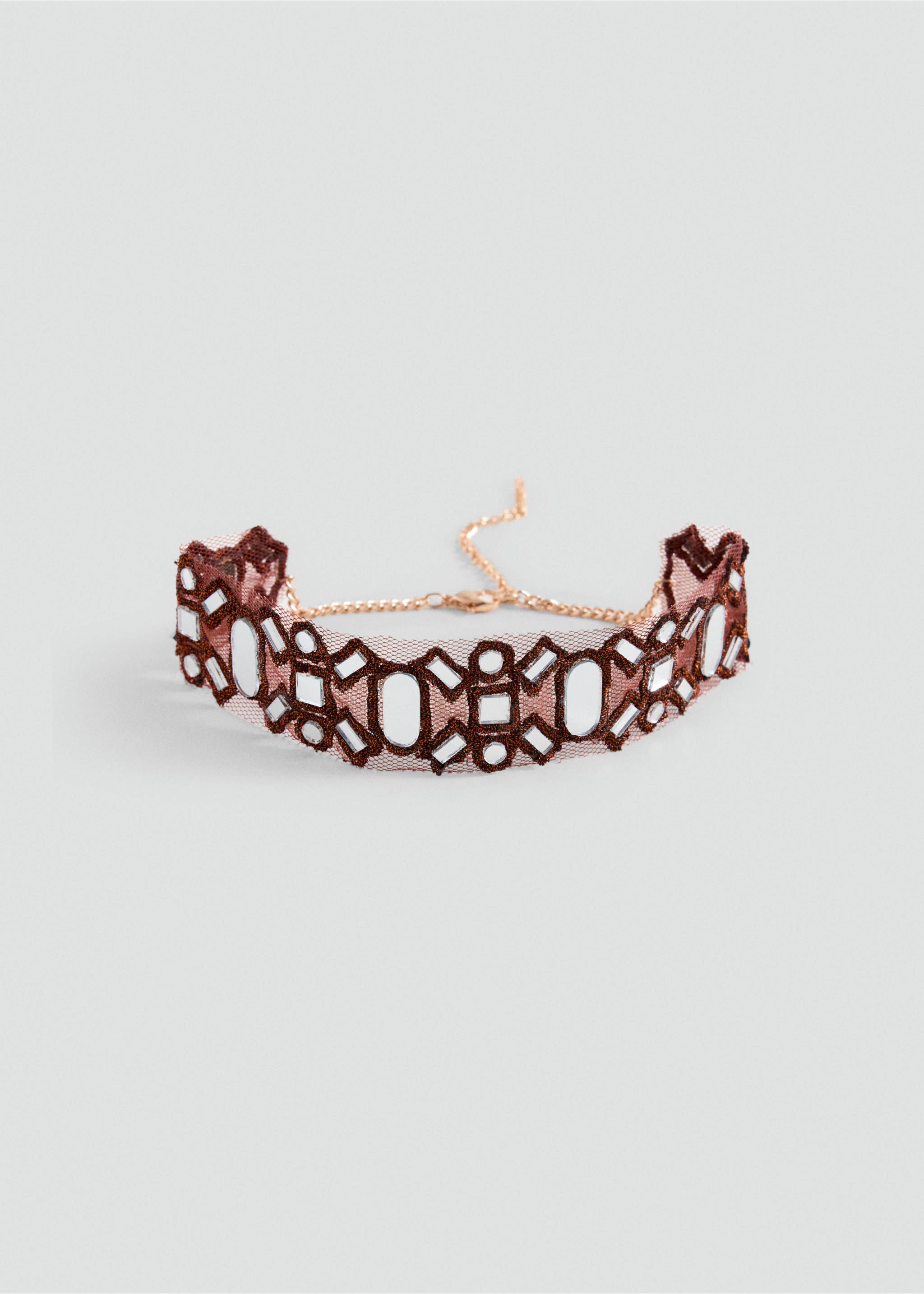 Necklace sara - Article without model, Maroon. Ref: 37001557-00.
