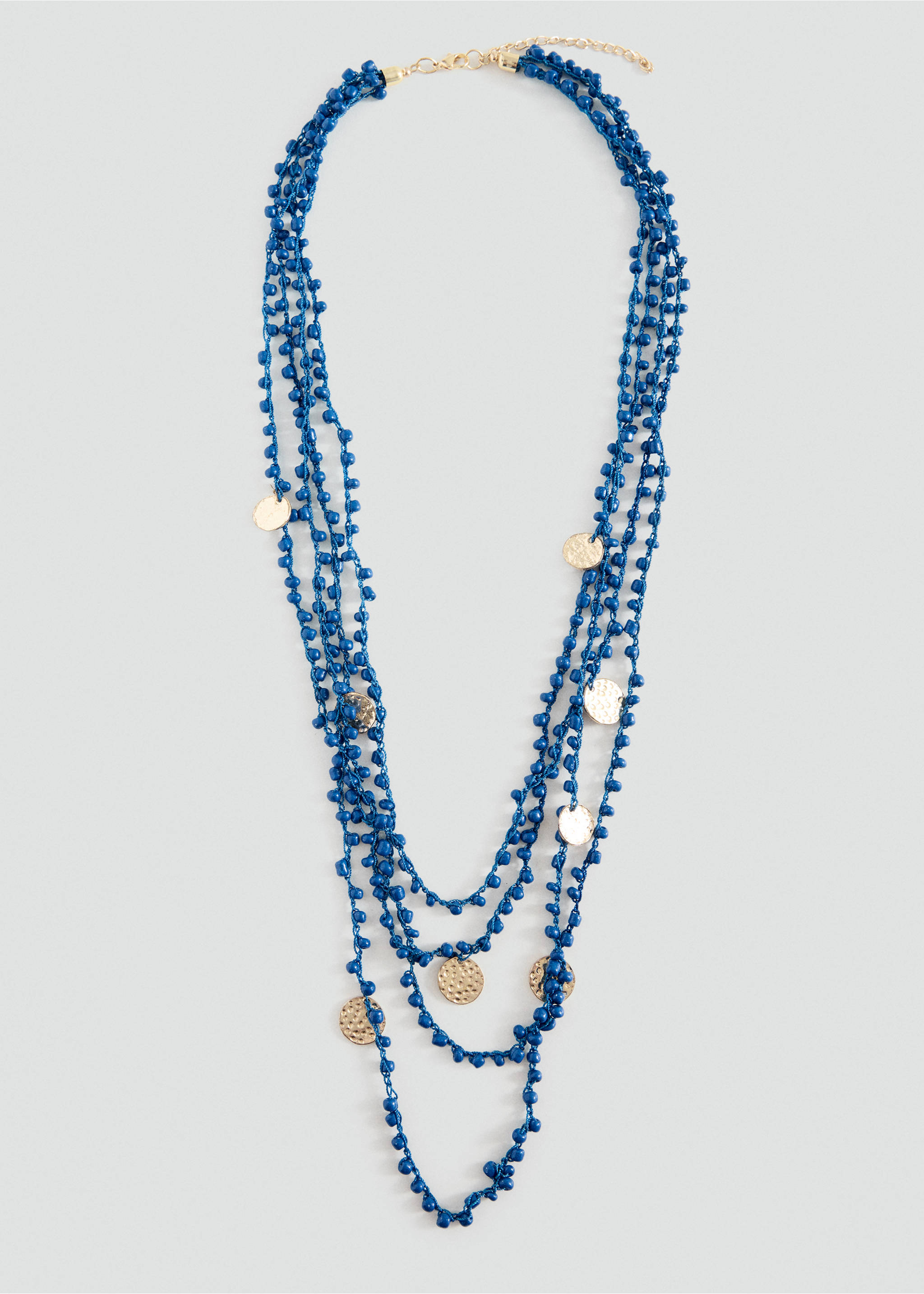 Necklace lola - Article without model, Blue. Ref: 37001559-00.