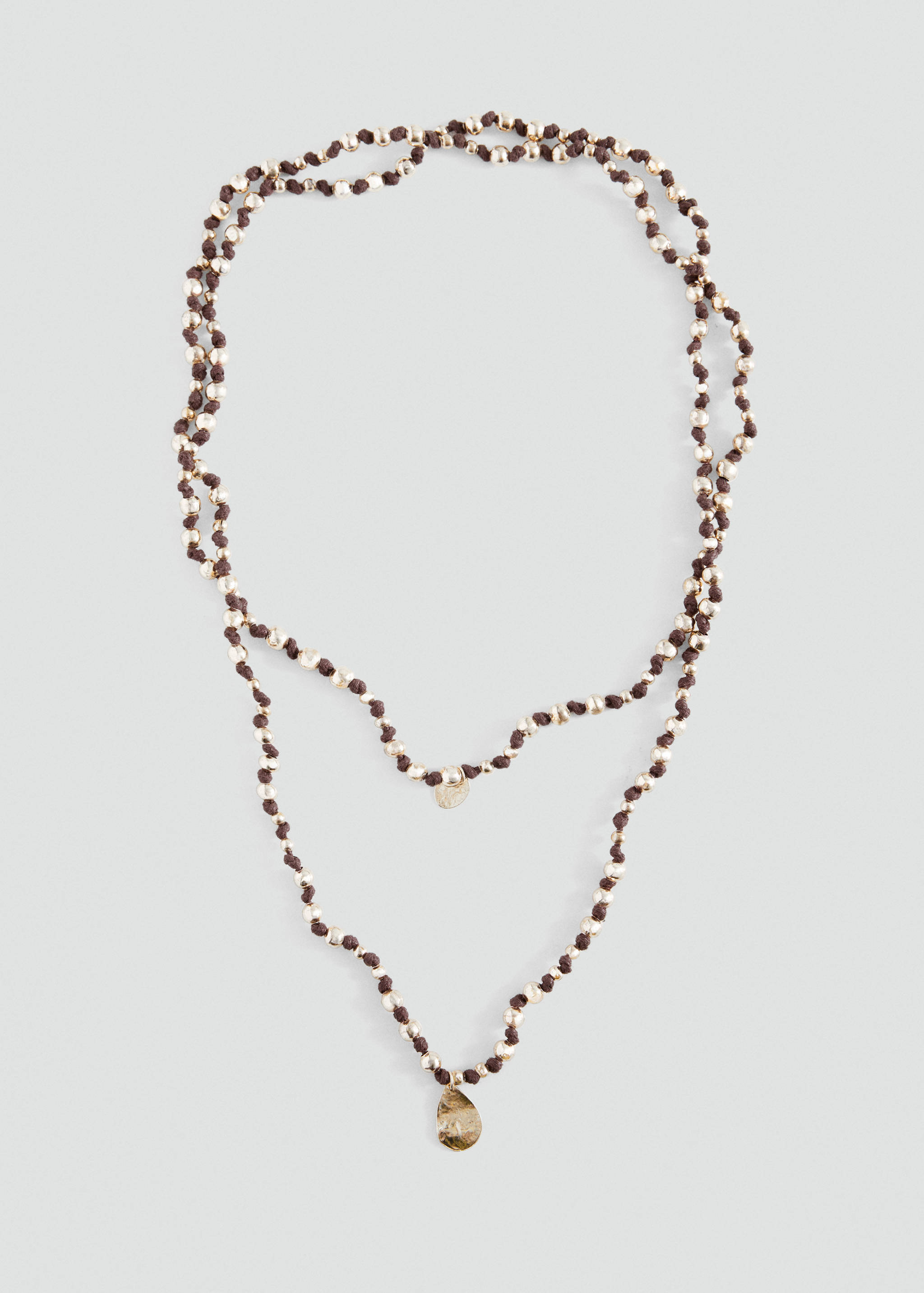 Letter Pendant Necklace - Article without model