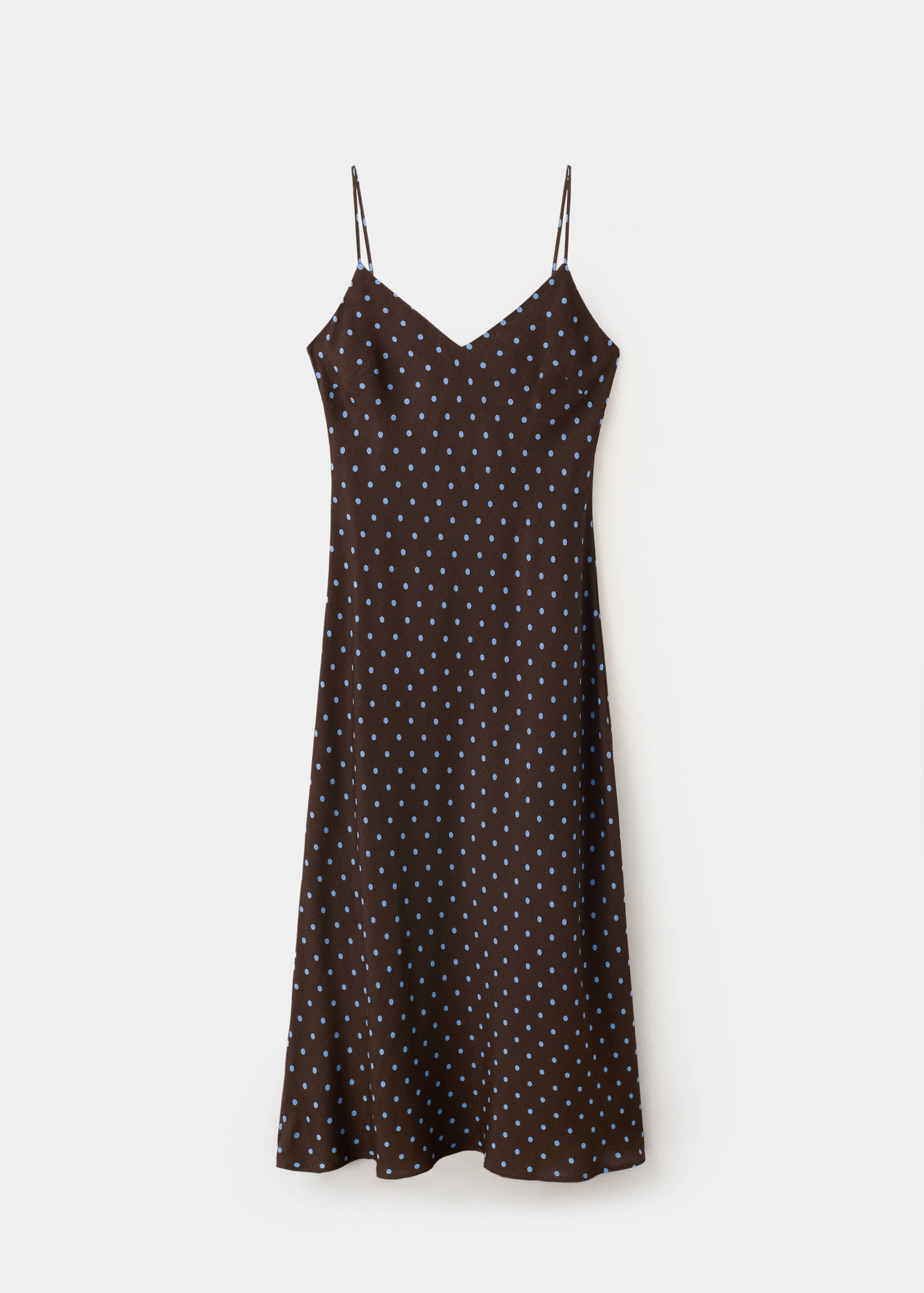 Printed V-neck dress - Article without model