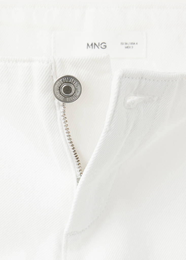 Low-rise tie jeans — Off White