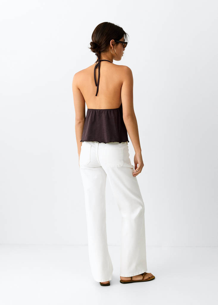 Regular waist studded jeans — Off White