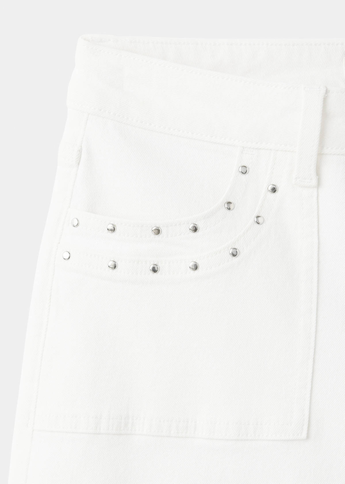 Straight-fit jeans with studs — Off White