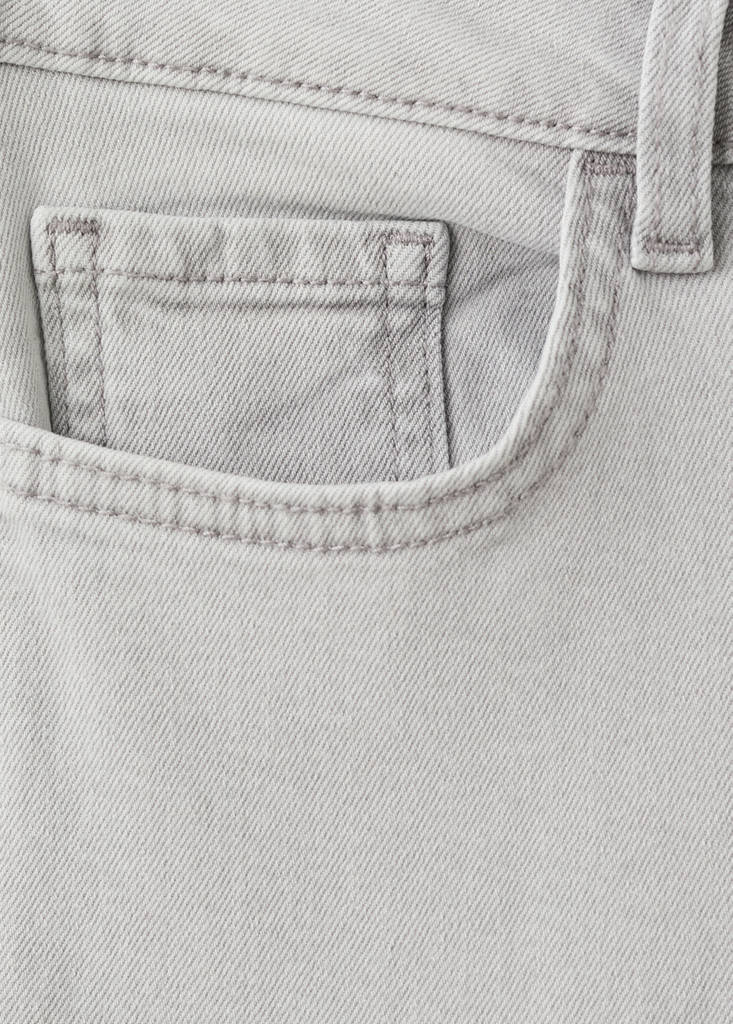Low-waist wide-leg jeans — Denim Grey