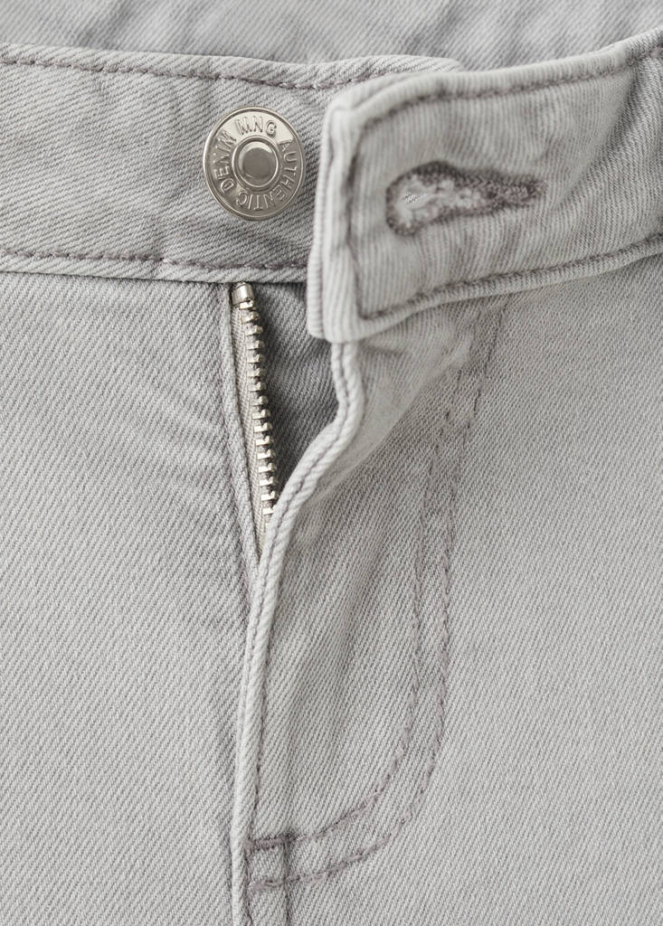 Low-waist wide-leg jeans — Denim Grey