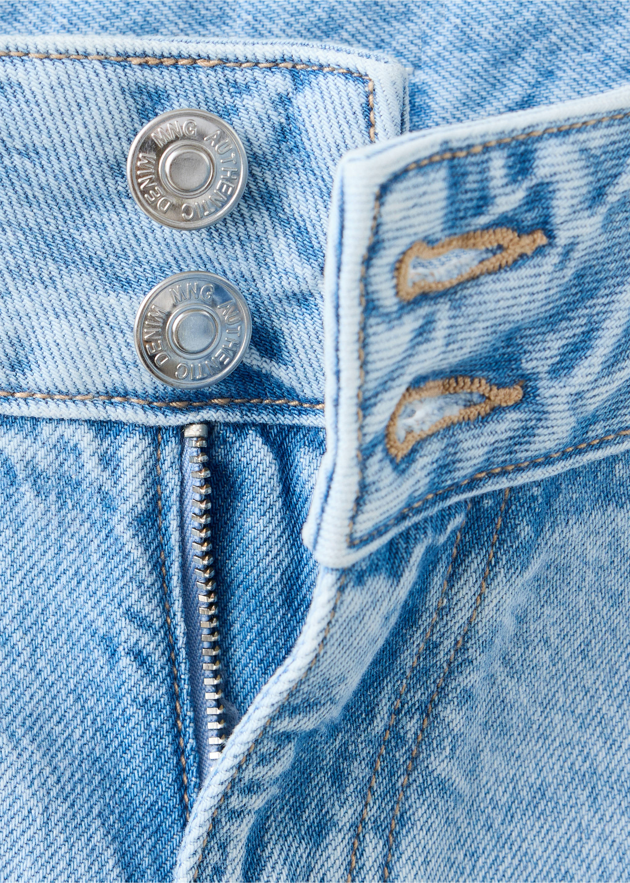 Jean taille basse - Détail de l'article 0, Bleu clair. Ref: 37002549-00.