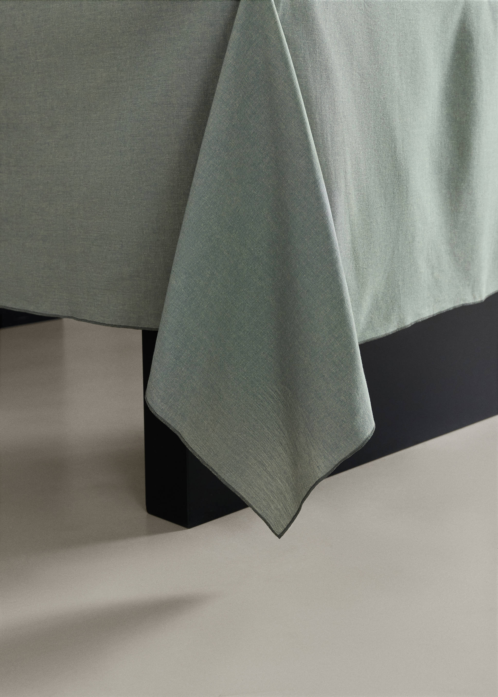 Mantel algodón chambre detalle overlock 6 a 8 comensales - Detalle del artículo 8