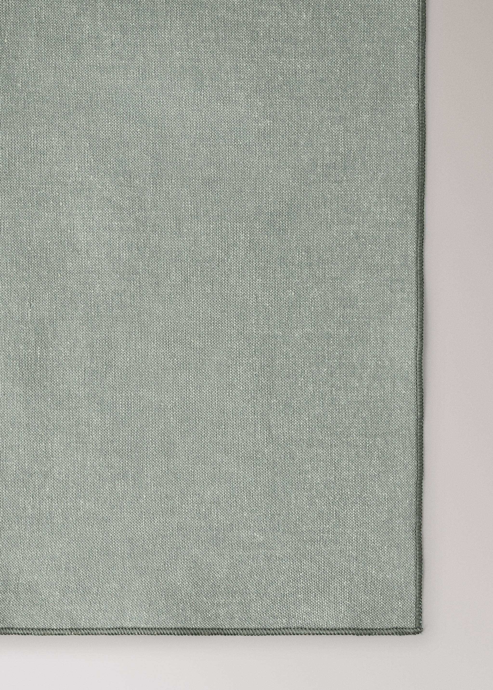 Mantel algodón chambre detalle overlock 6 a 8 comensales - Detalle del artículo 2