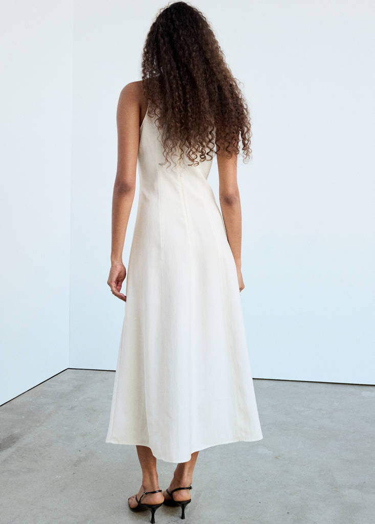 A-line dress with seam detail thumbnail 3