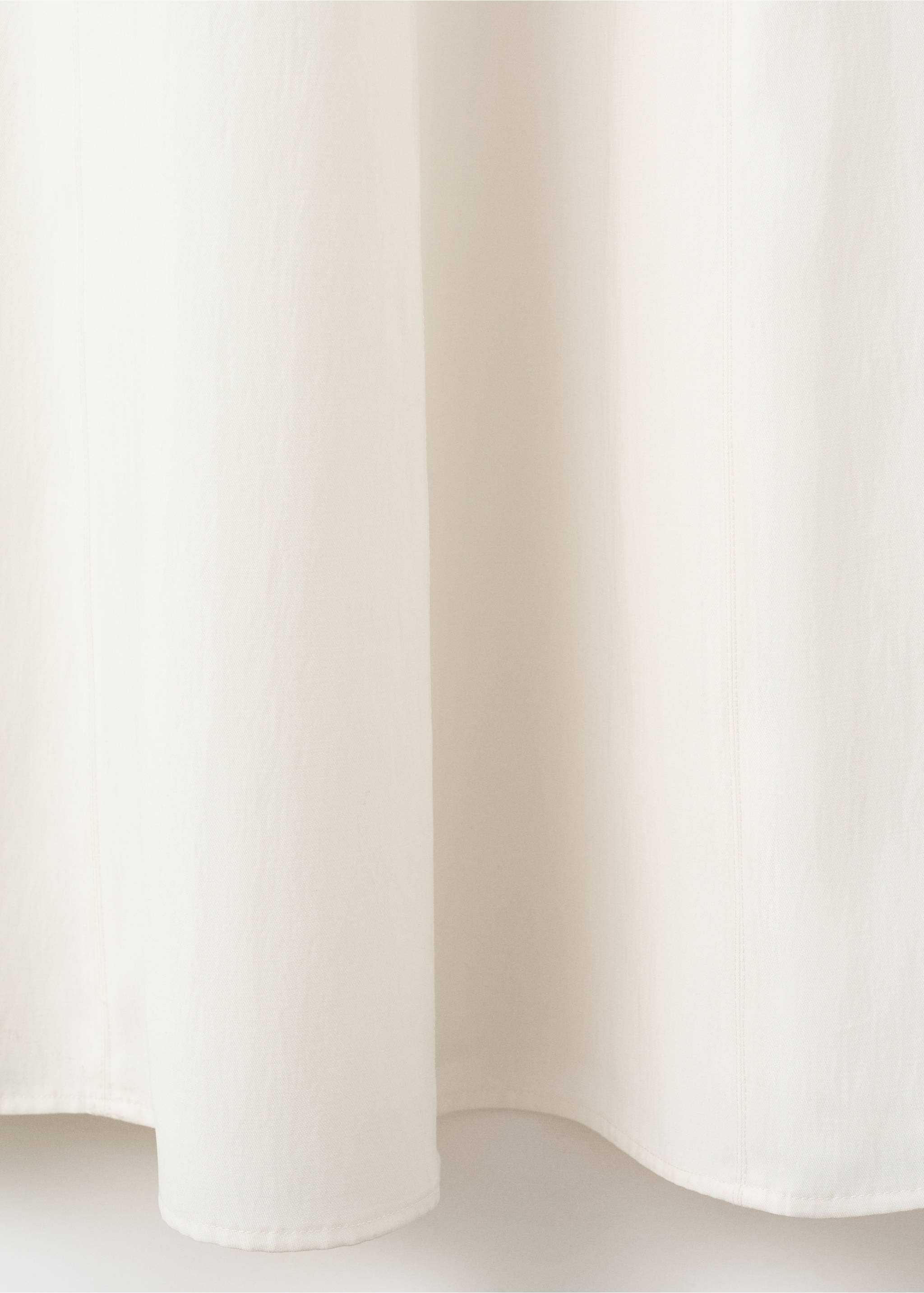 Dress pepa - Details of the article 8, Ecru. Ref: 37002895-00.