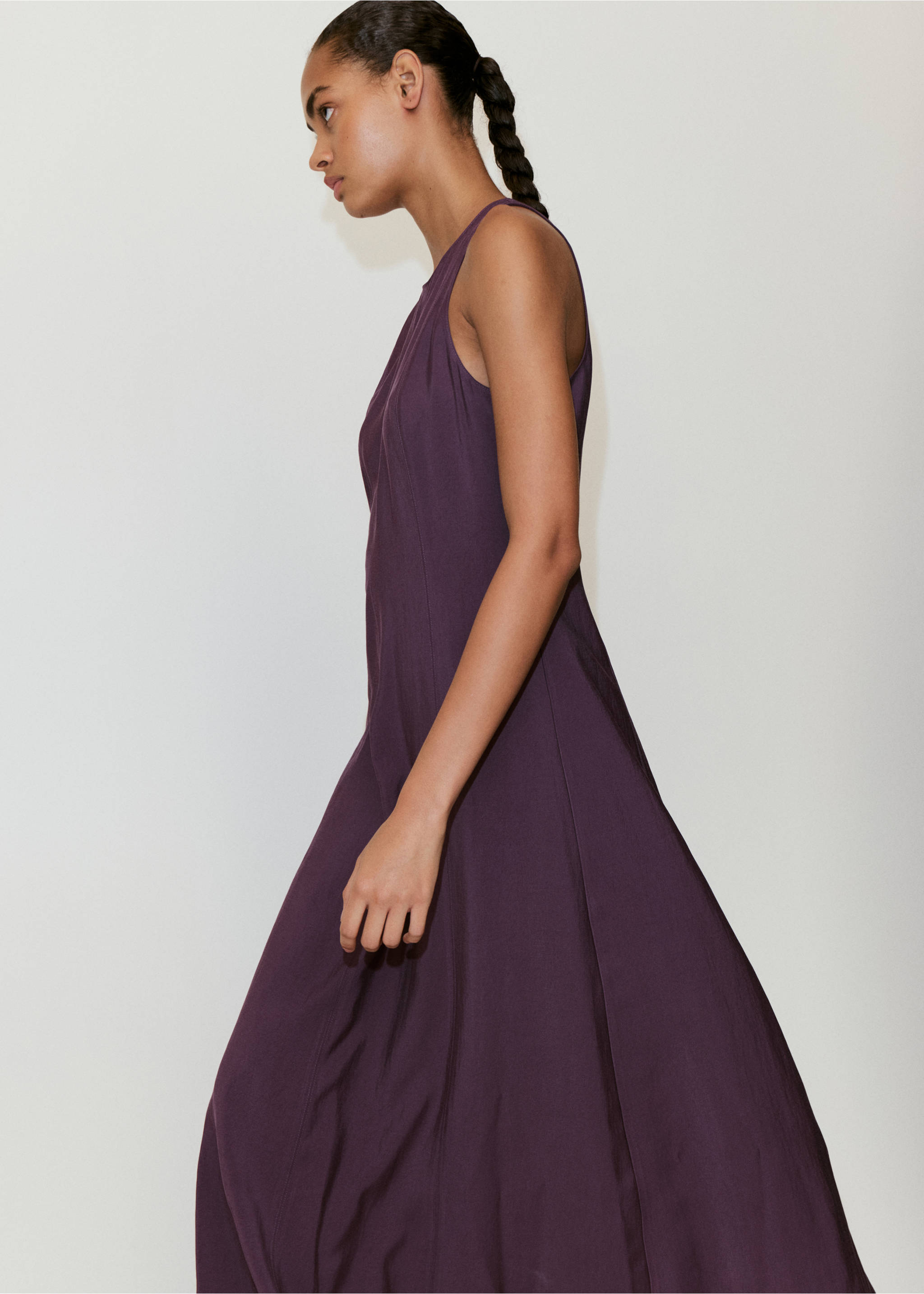 Dress pepa - Medium plane, Violet. Ref: 37002895-00.