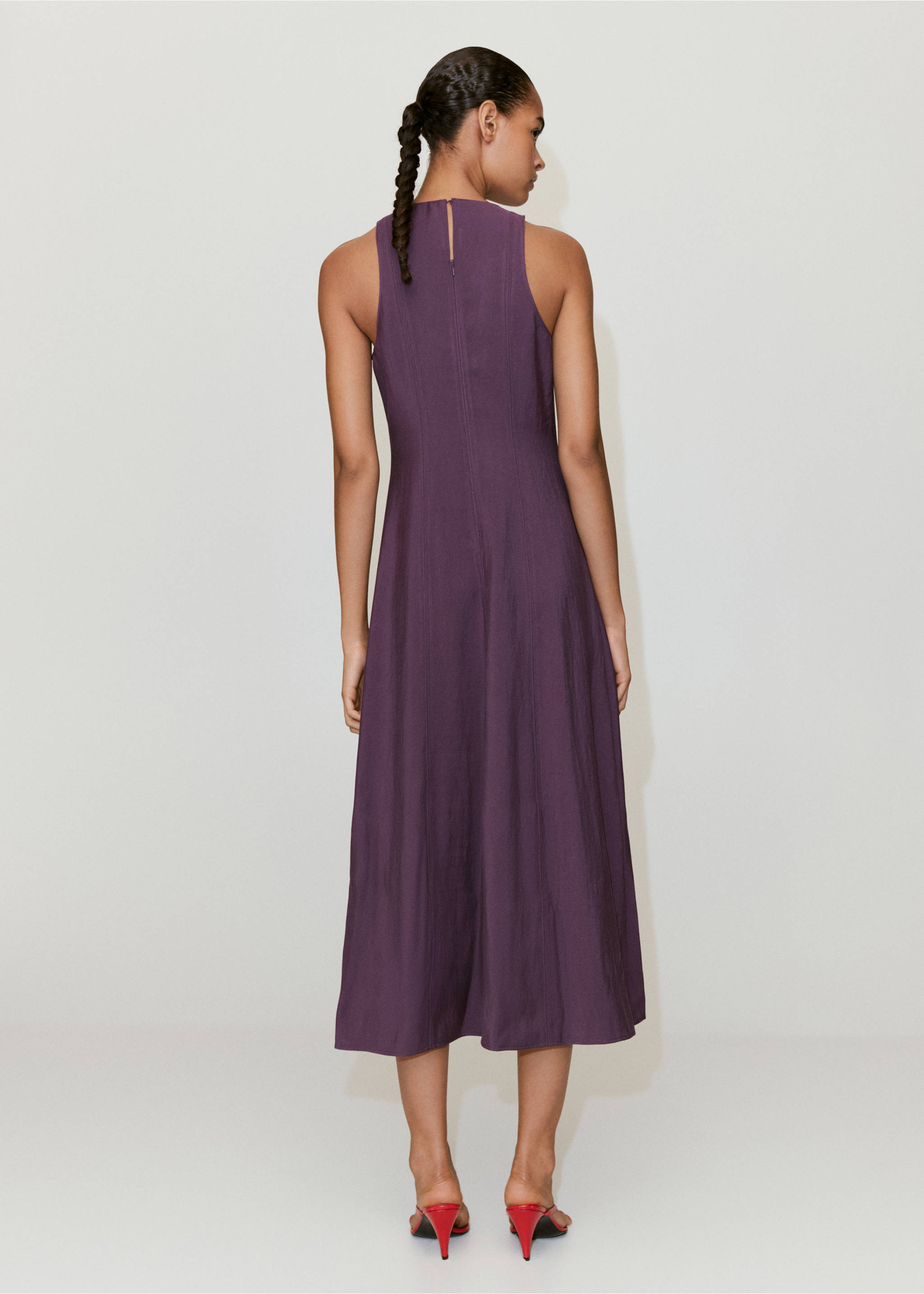 Dress pepa - Reverse of the article, Violet. Ref: 37002895-00.