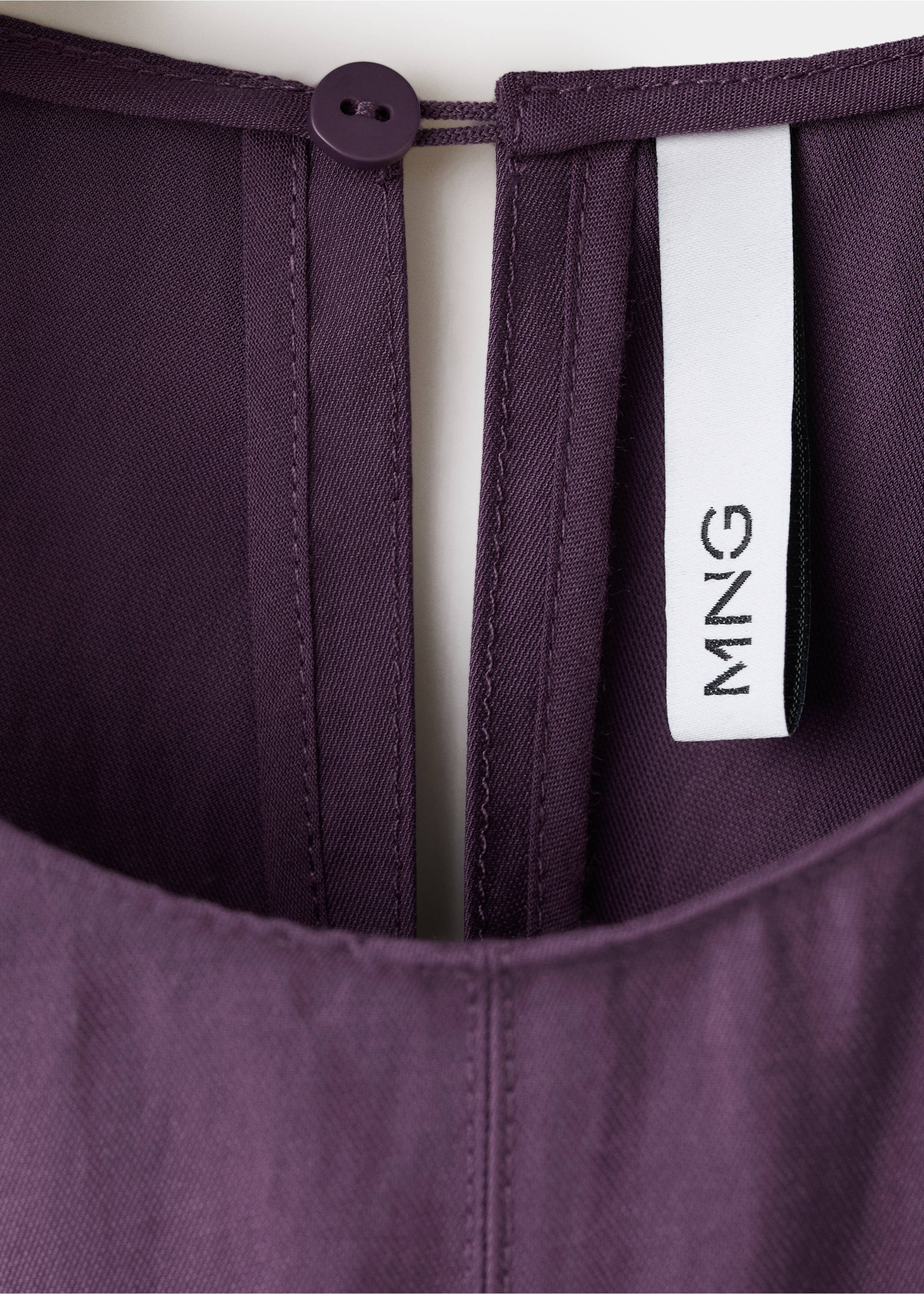 Dress pepa - Details of the article 8, Violet. Ref: 37002895-00.
