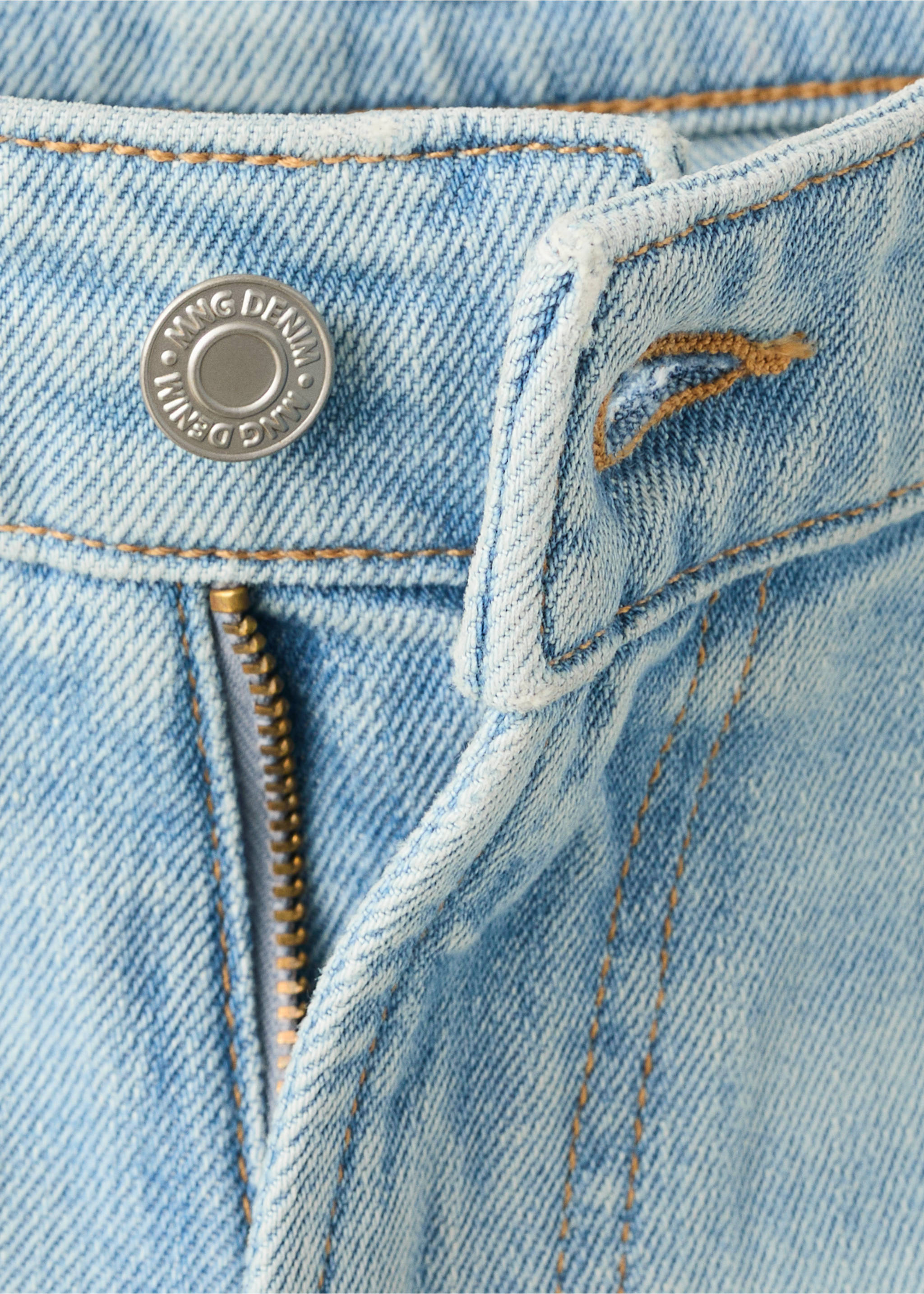 Ben cropped tapered-fit jeans - Details of the article 8, Light Blue. Ref: 37002898-00.