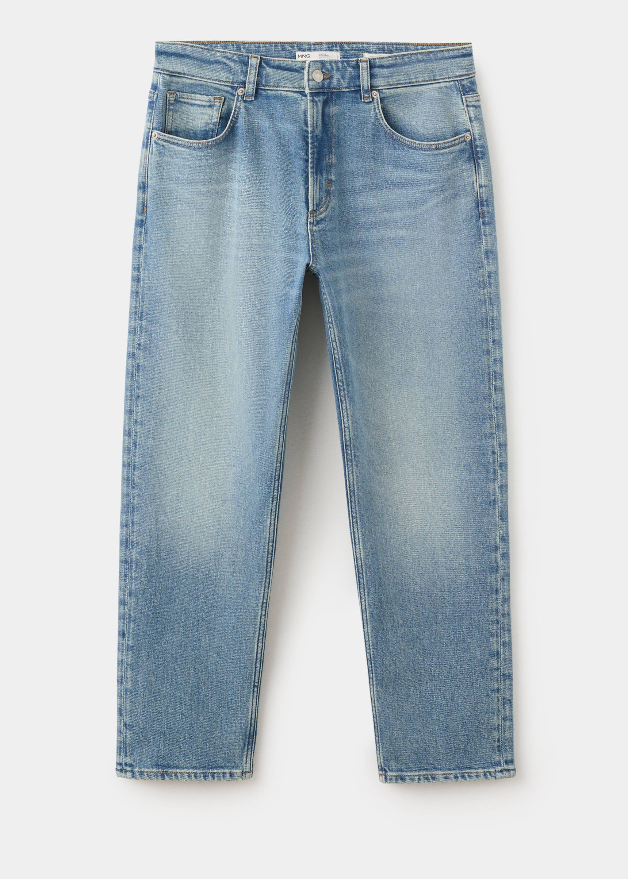 Джинсы Ben cropped tapered fit - Изделие без модели