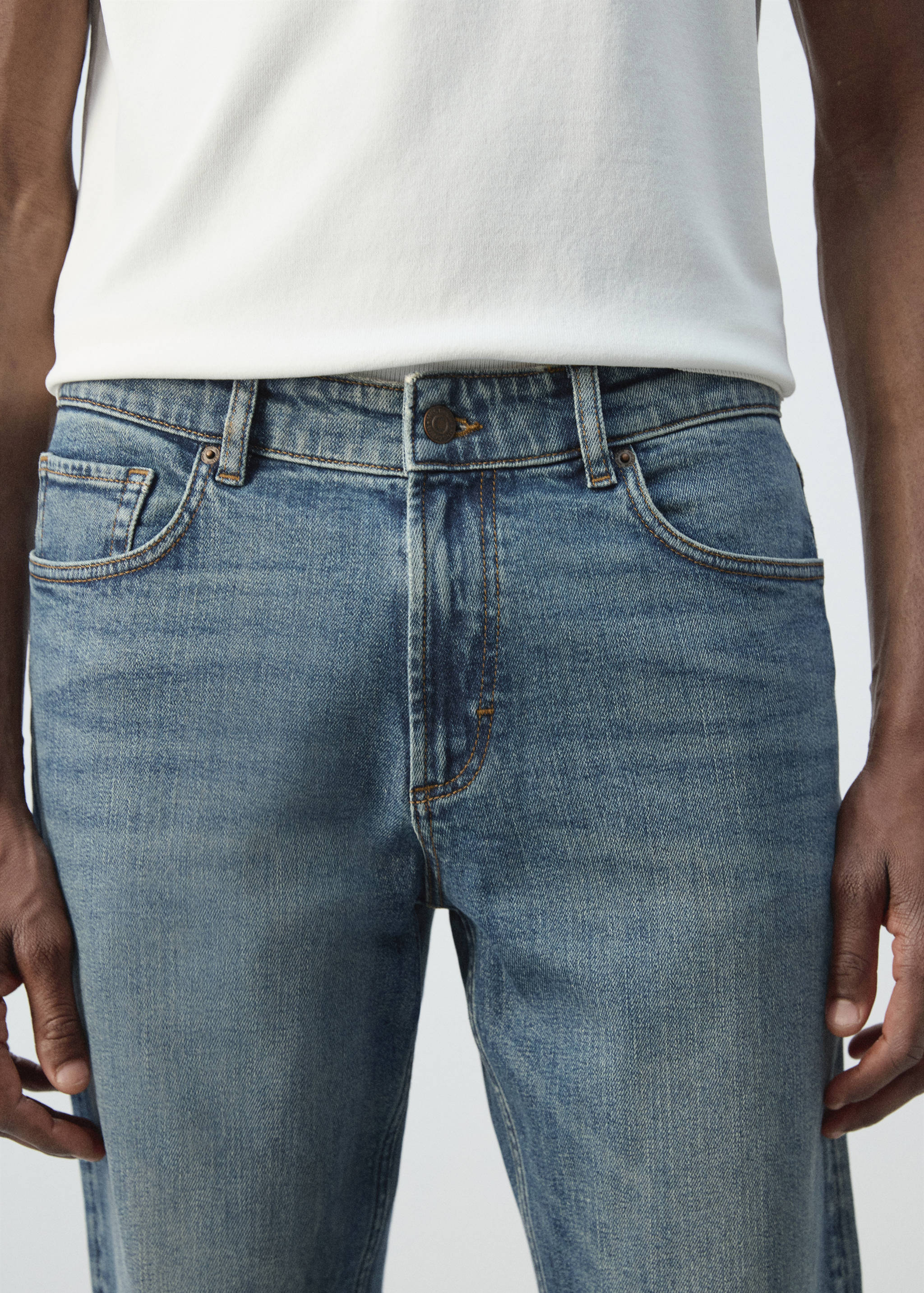Джинсы Ben cropped tapered fit - Деталь изделия 3
