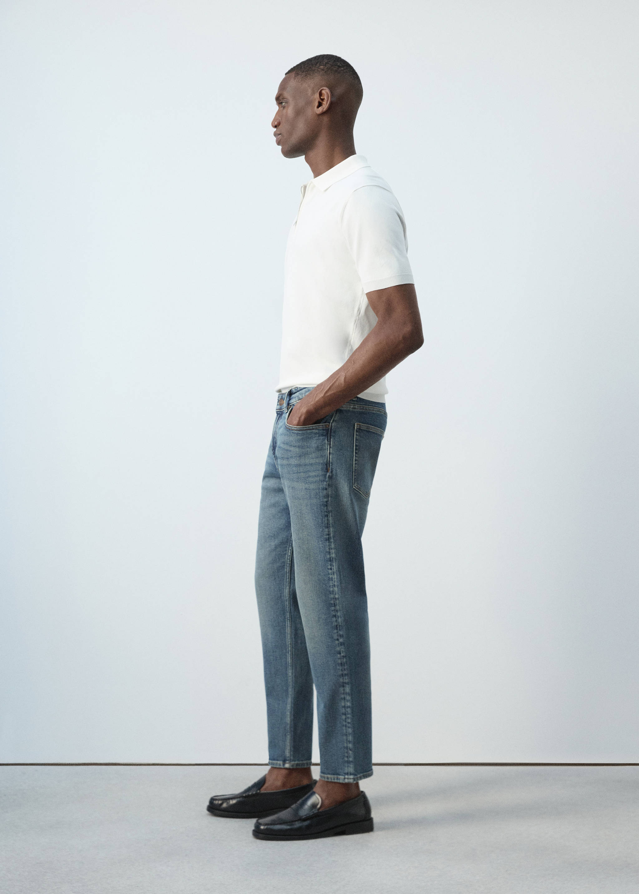 Джинсы Ben cropped tapered fit - Деталь изделия 2