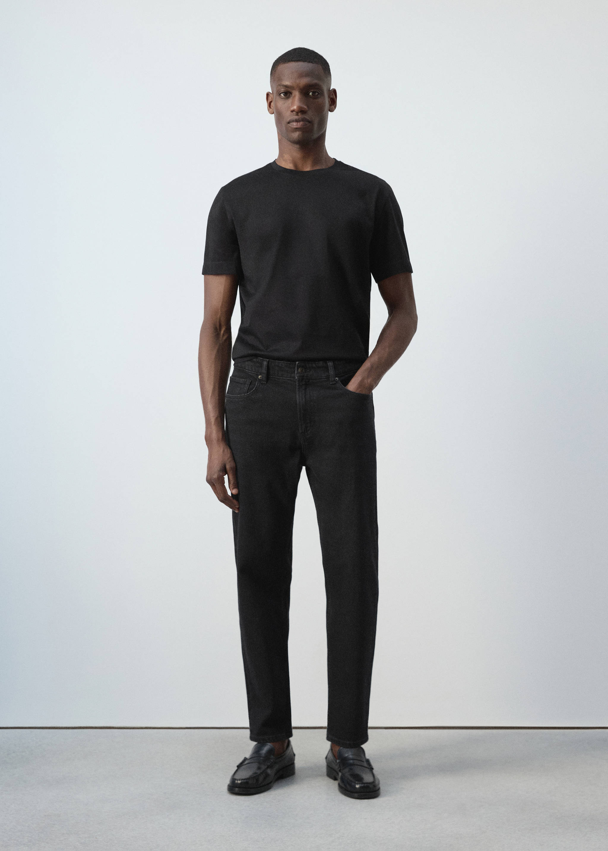 Джинсы Ben cropped tapered fit - Общий план