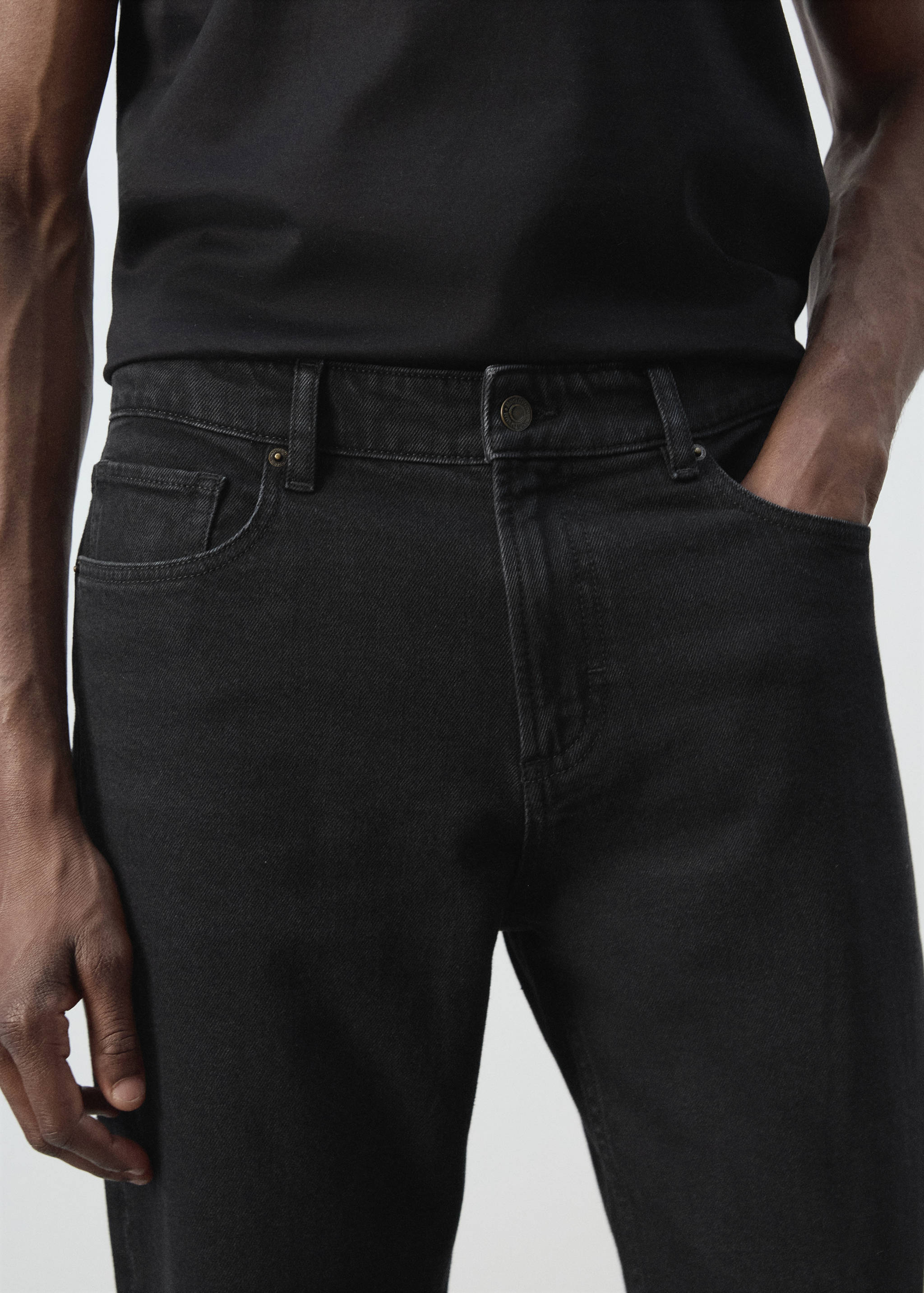Джинсы Ben cropped tapered fit - Деталь изделия 3