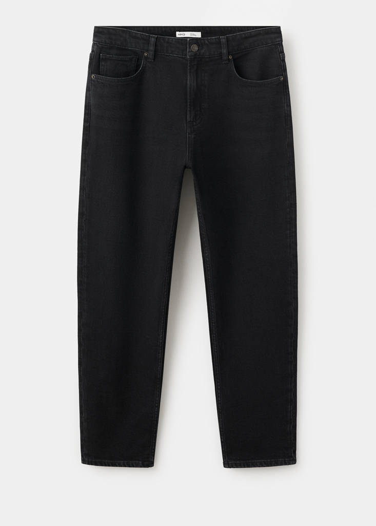Ben cropped tapered-fit jeans - Men | MANGO USA