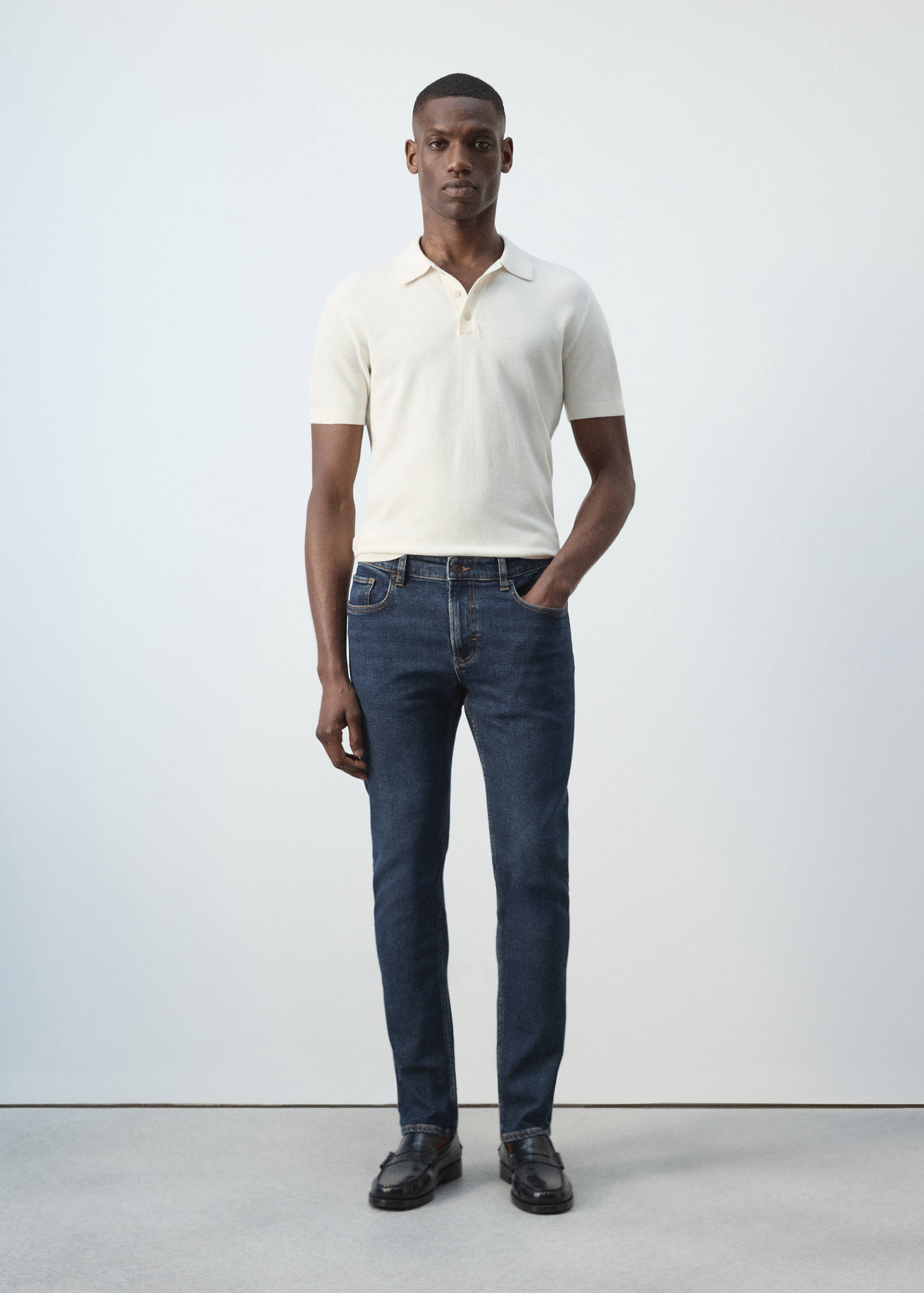 Джинсы Ben cropped tapered fit - Общий план