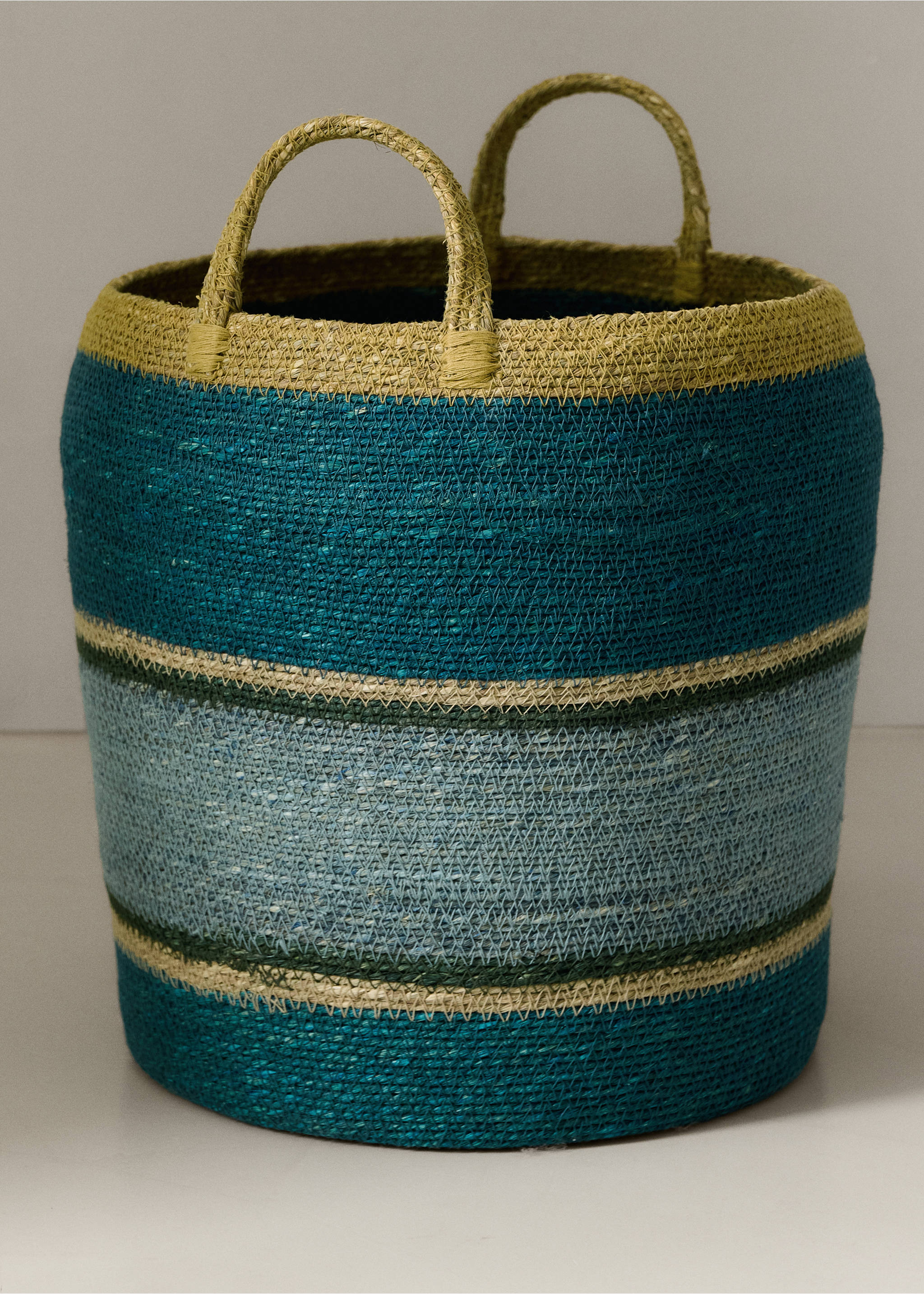 100% seaweed medium basket - General plane, Blue. Ref: 37002911-00.