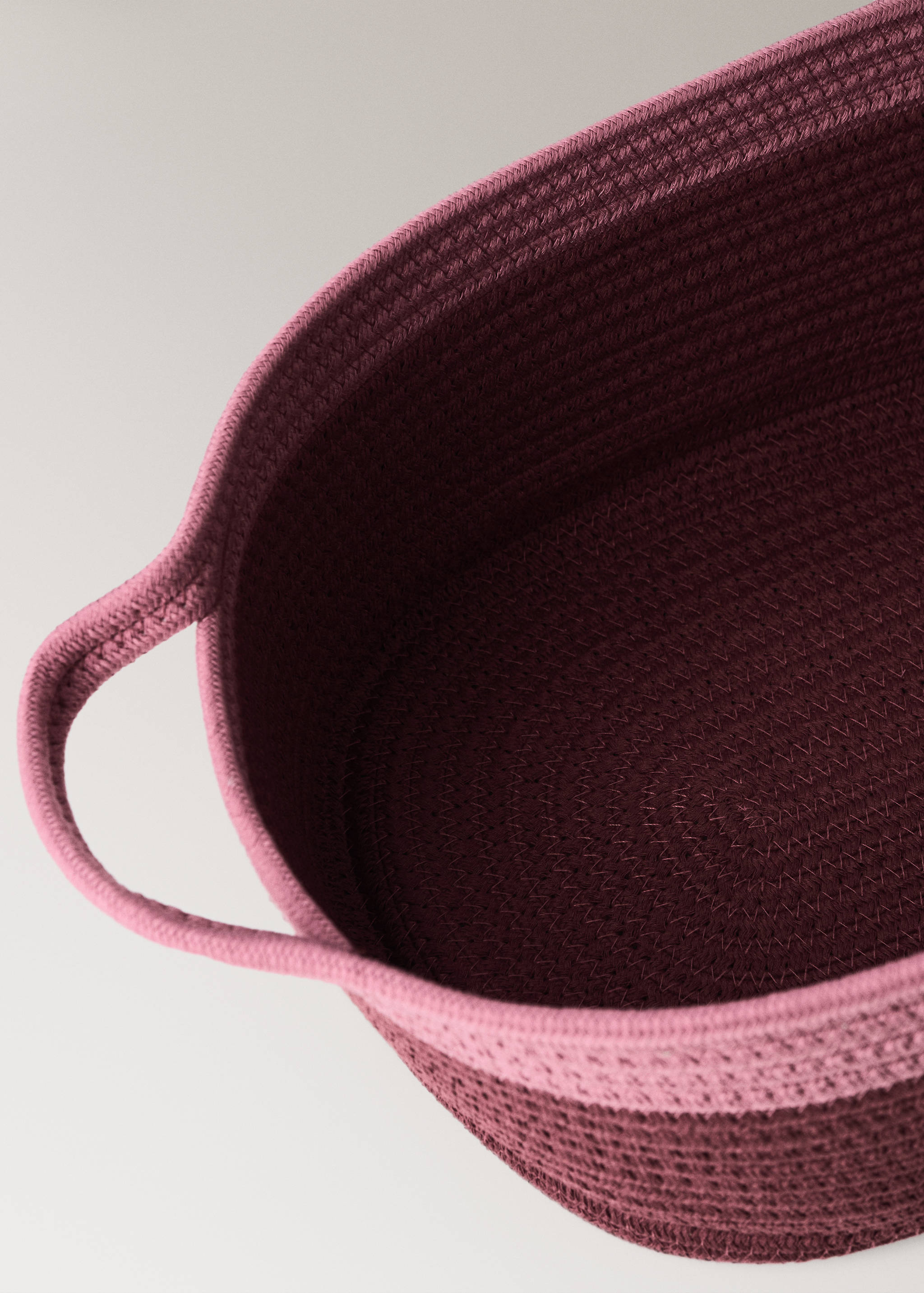 Two-tone basket, 100% cotton - Details of the article 3