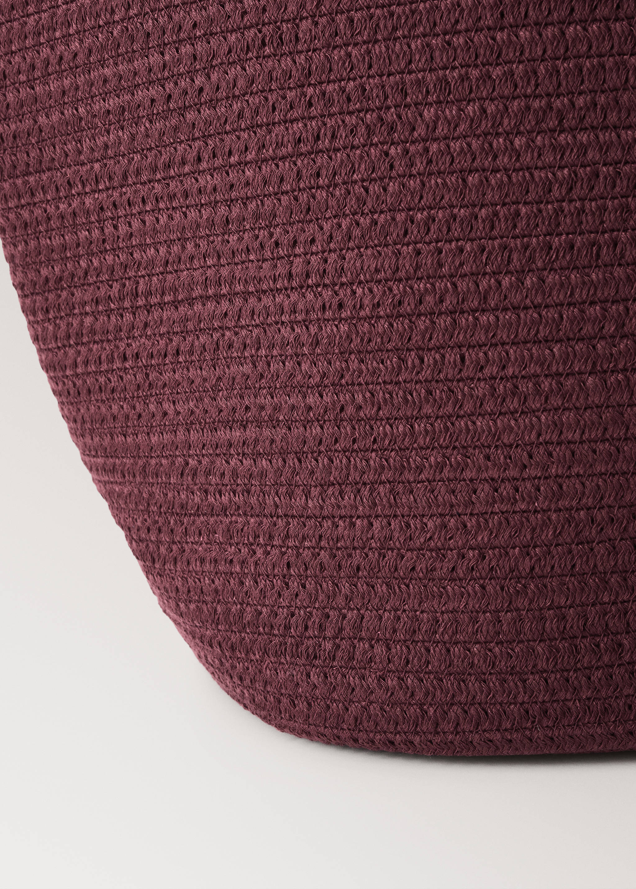 Two-tone basket, 100% cotton - Details of the article 3