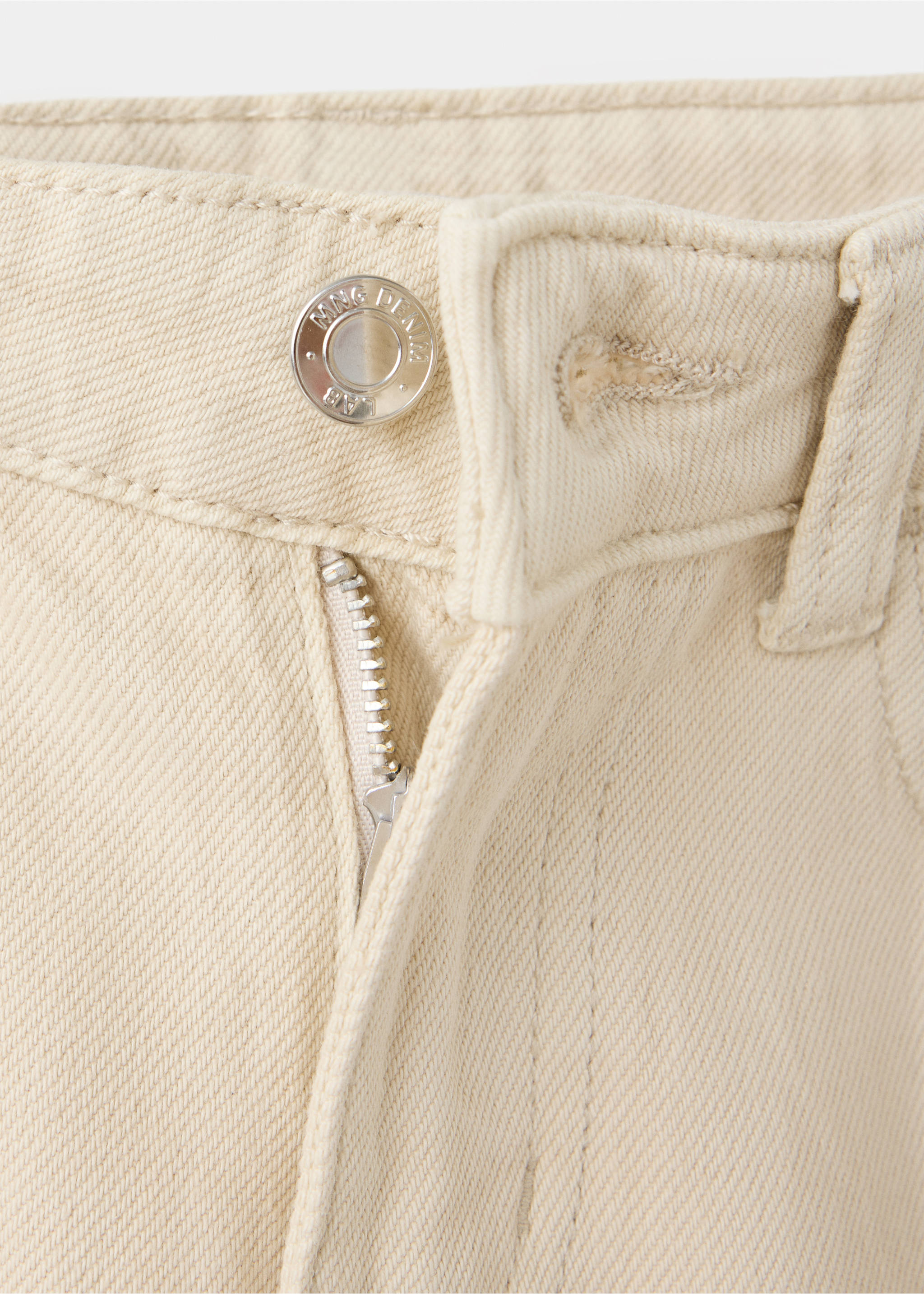 Jeans flor - Détail de l'article 8, Écru. Ref: 37002920-00.